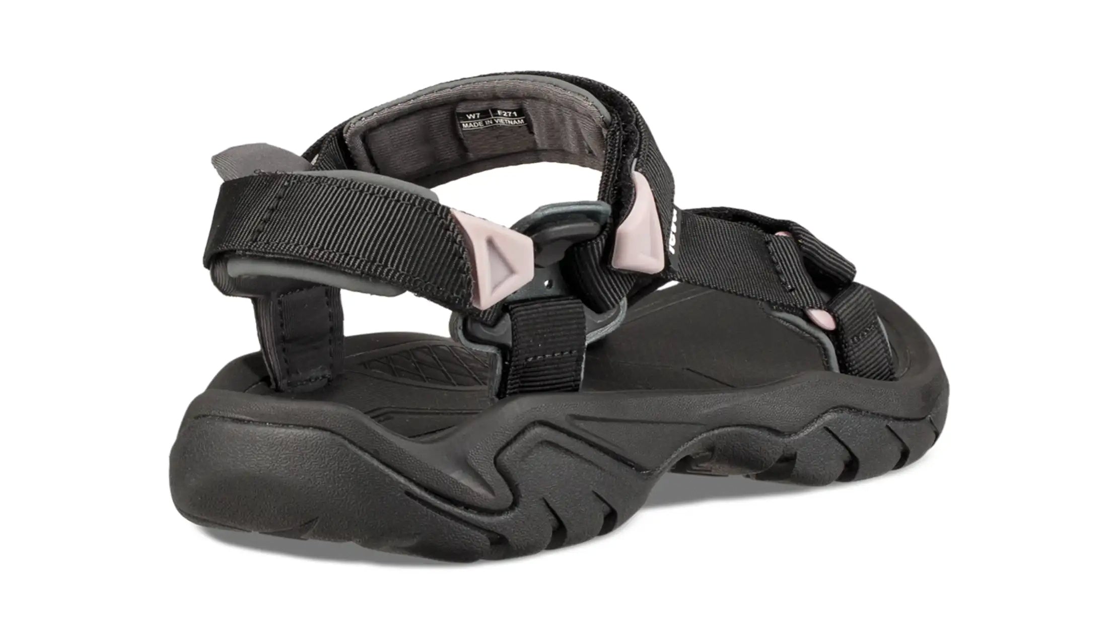 Damessandaal 'Terra FI 5' - Zwart