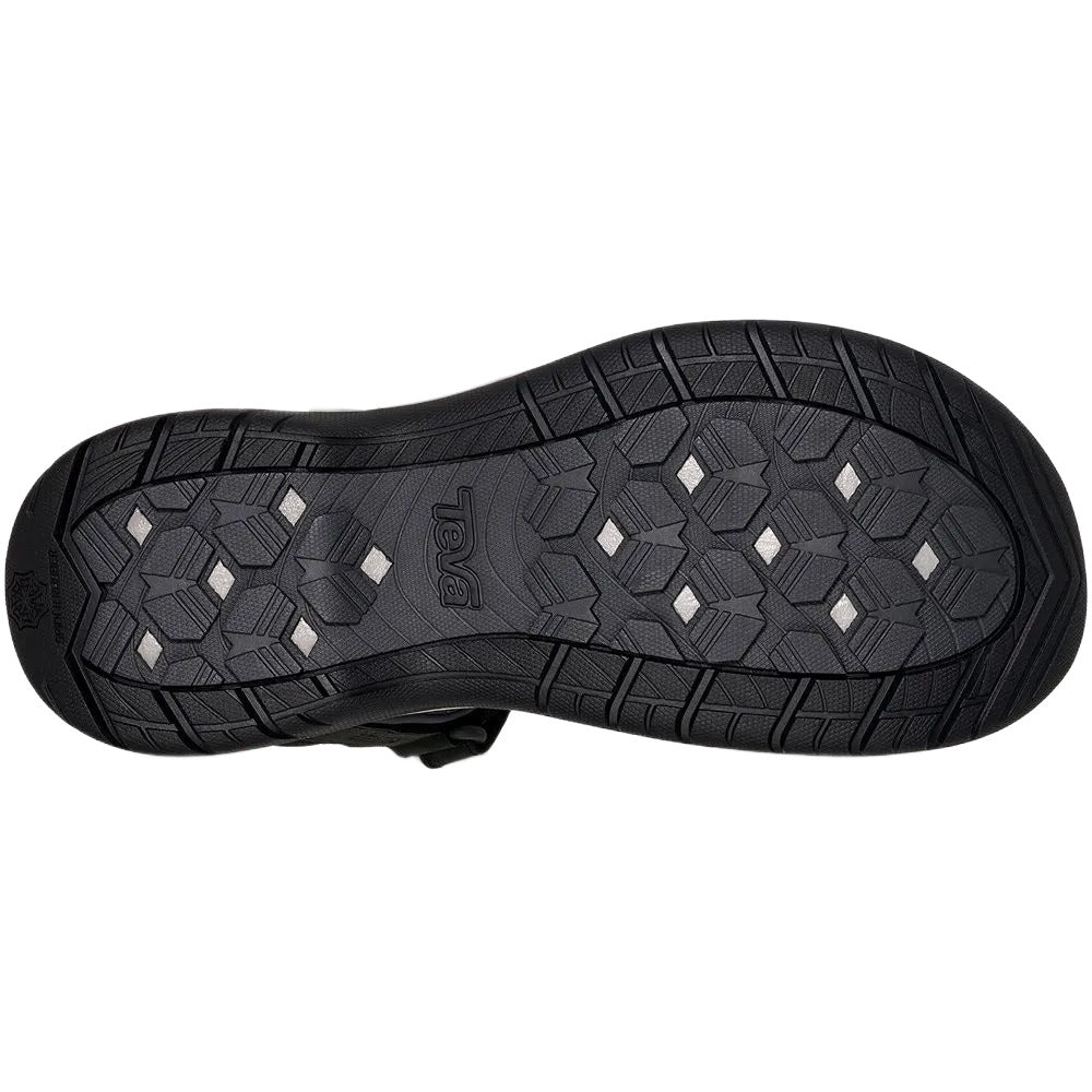 'Tirra Sport Leather' damesandal - sort