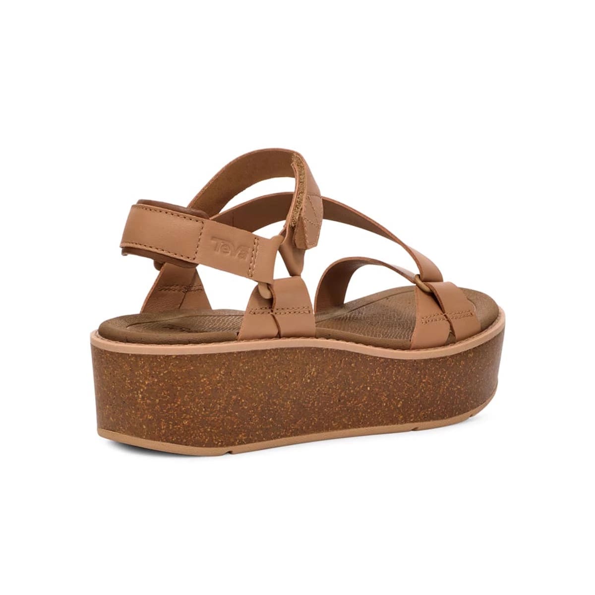 'Madera Wedge' women's sandal - Brown