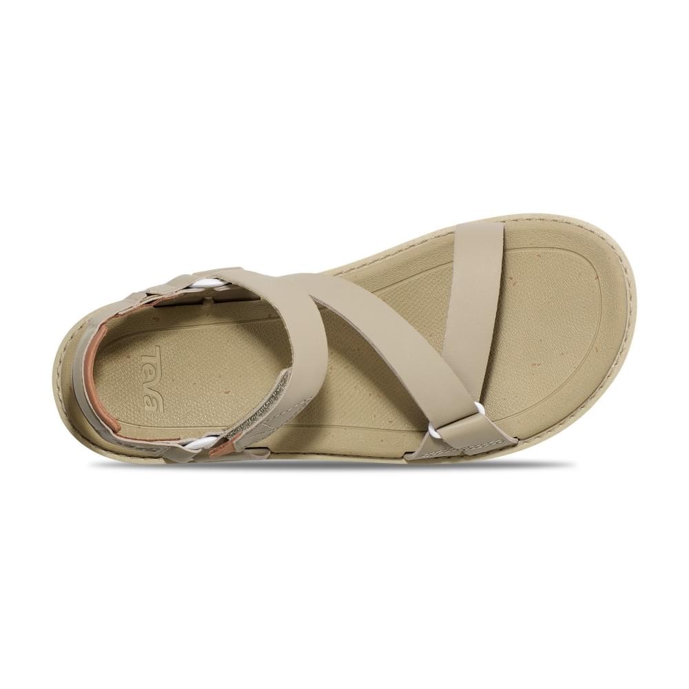 'Madera Wedge' women's sandal - green