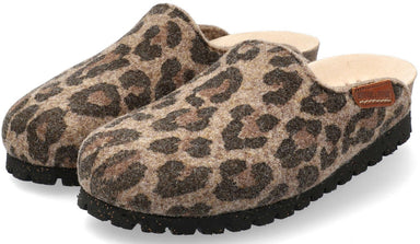 'THEA' women's home slipper - Brown jaguar - Chaplinshoes'THEA' women's home slipper - Brown jaguarMephisto