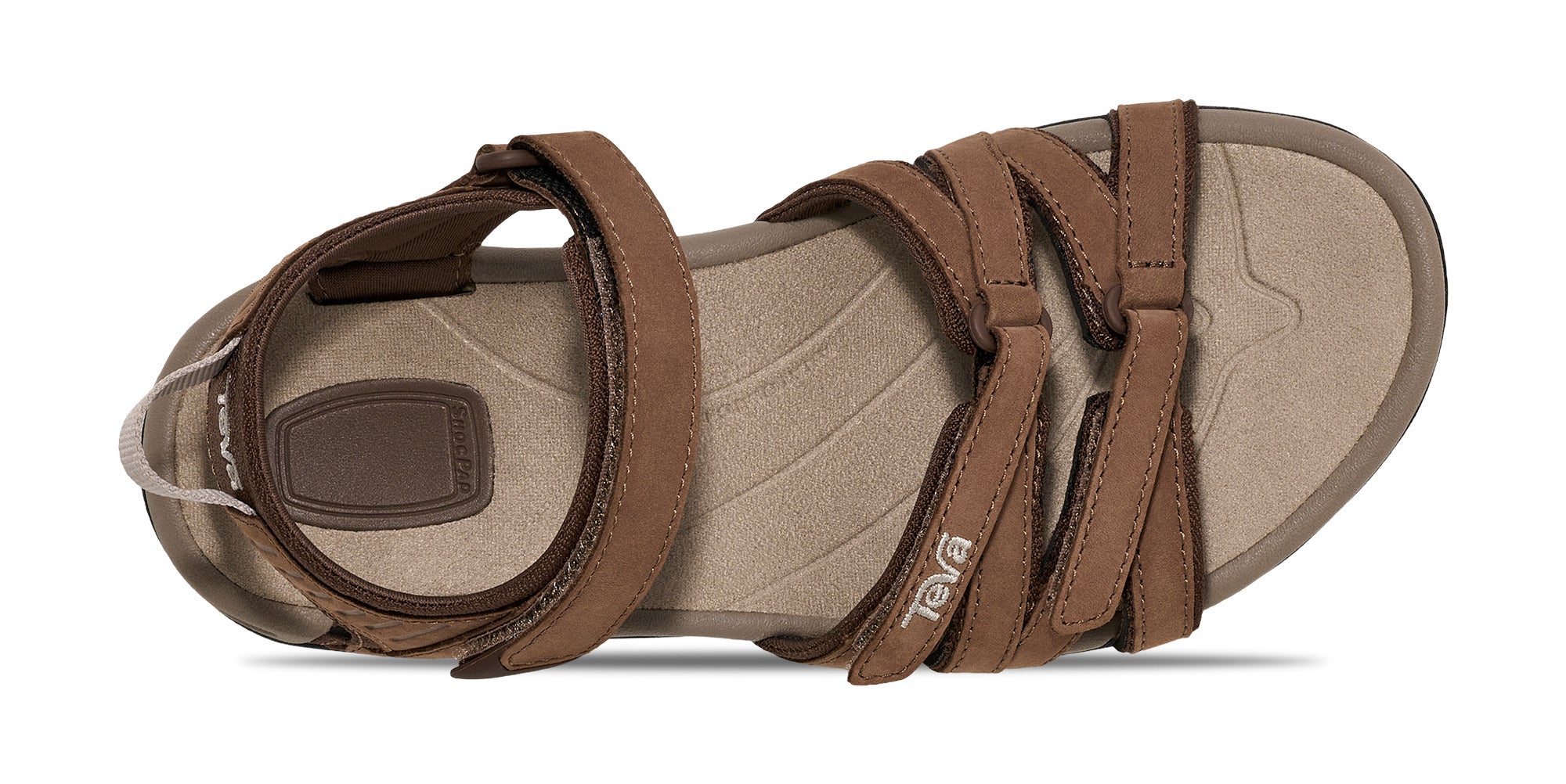 'Tirra' women's walking sandal - Brown