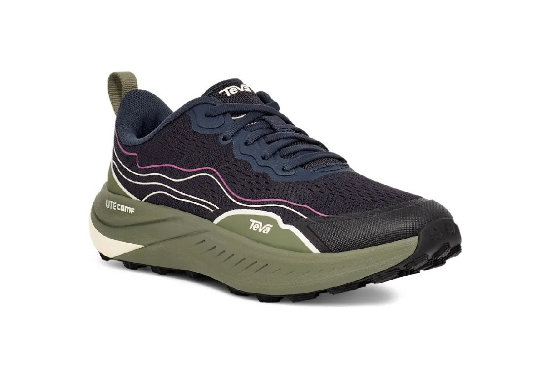 'Trailwinder' women's walking sneaker - Green mix