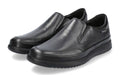 'Twain' men's slip on shoe - black leather - Chaplinshoes'Twain' men's slip on shoe - black leatherMephisto