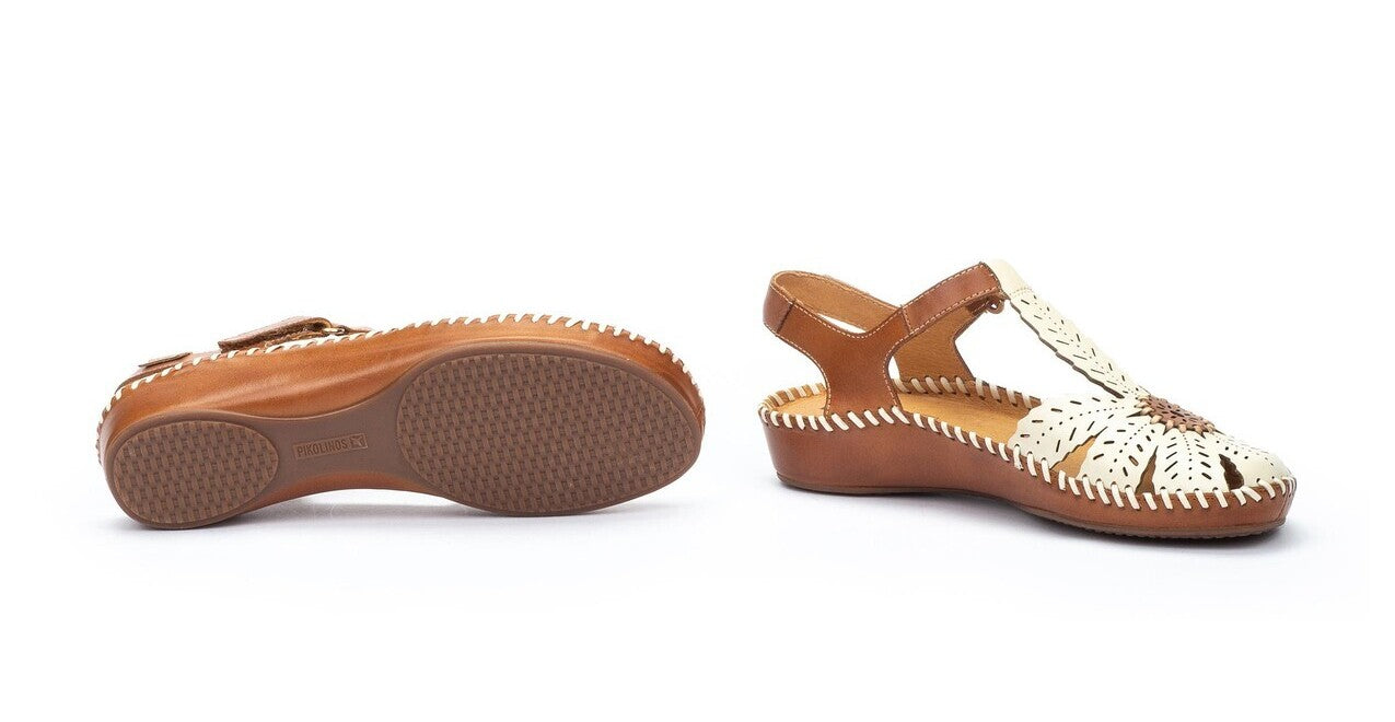 'P. Sandalo da donna Vallarta' - bianco