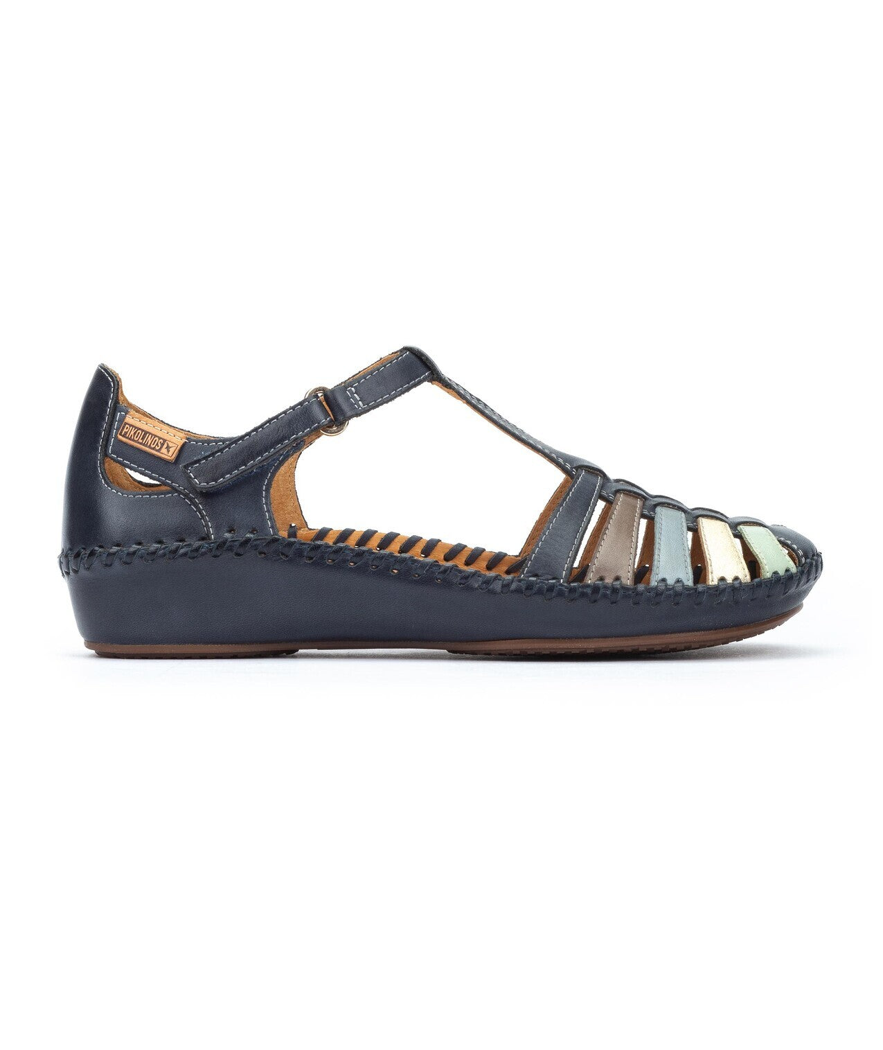 'P. Vallarta' women's sandal - blue