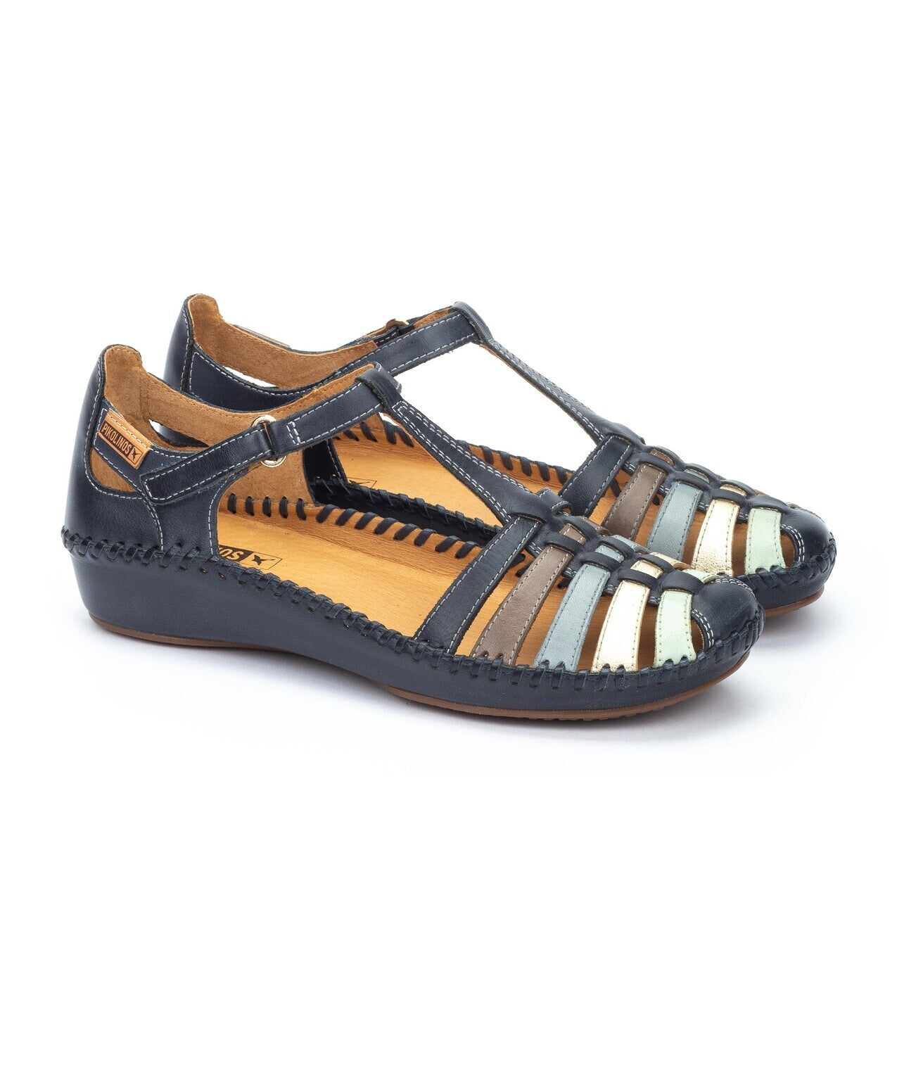 'P. Vallarta' women's sandal - blue