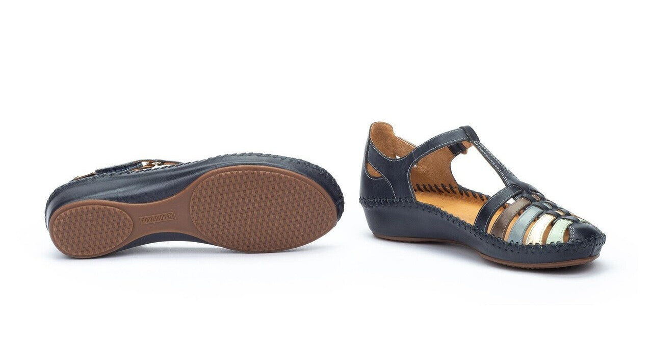 'P. Vallarta' women's sandal - blue