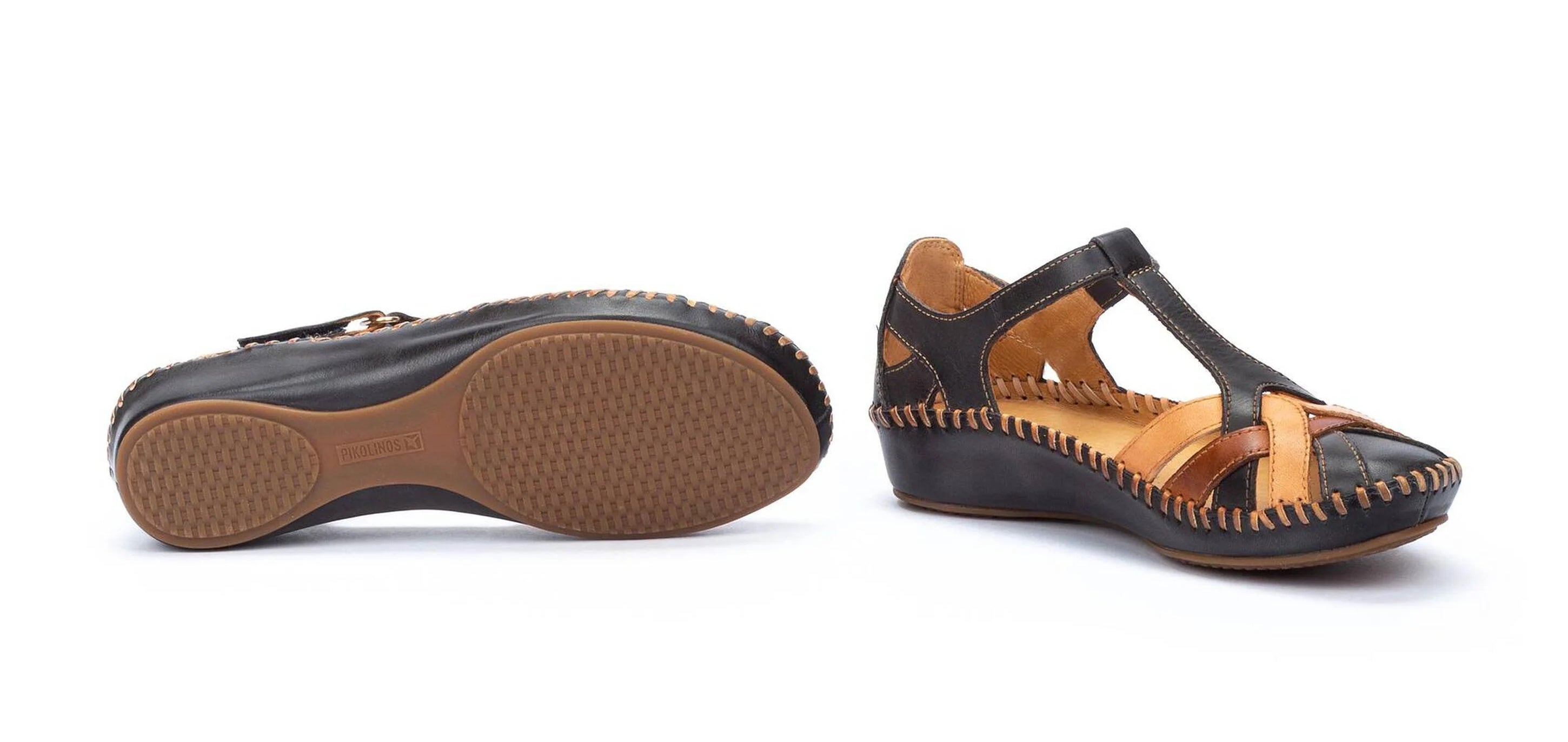 'P. Sandalo da donna Vallarta' - mix blu