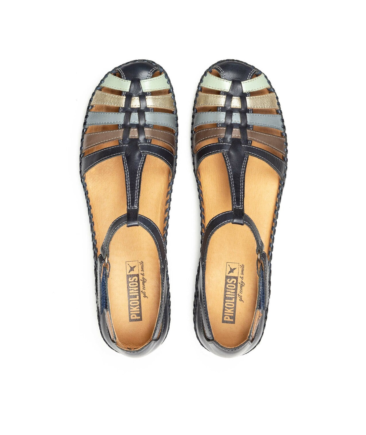 'P. Vallarta' women's sandal - blue