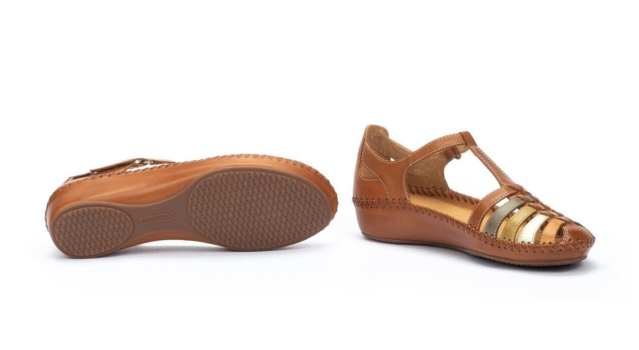 'P. Vallarta' women's sandal - brown