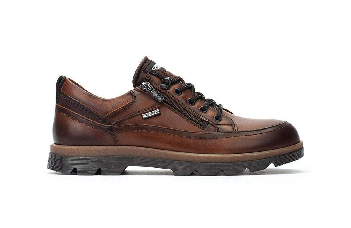 PIKOLINOS Brown Leather Derby Shoes - Classic Lace-Up Pikolinos Alarcon M7D-4289 Men main image 3