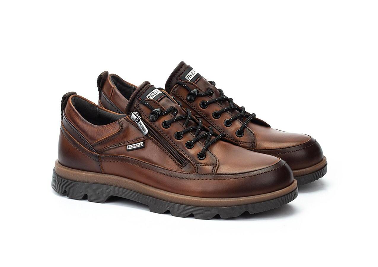 'Vigo' men's lace-up shoe - Brown