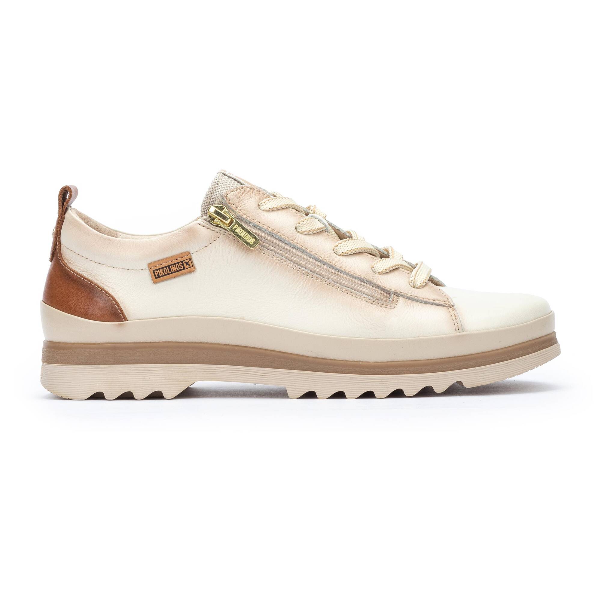 'Vigo' women's lace - up sneaker - off White - Chaplinshoes'Vigo' women's lace - up sneaker - off WhitePikolinos