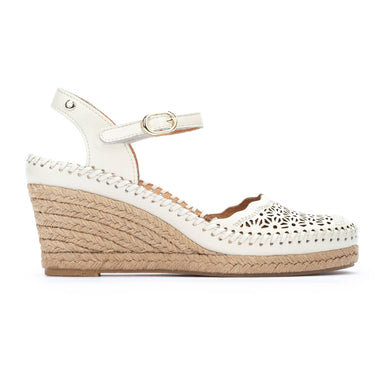 'Vila' women's wedge sandal - Off white - Chaplinshoes'Vila' women's wedge sandal - Off whitePikolinos