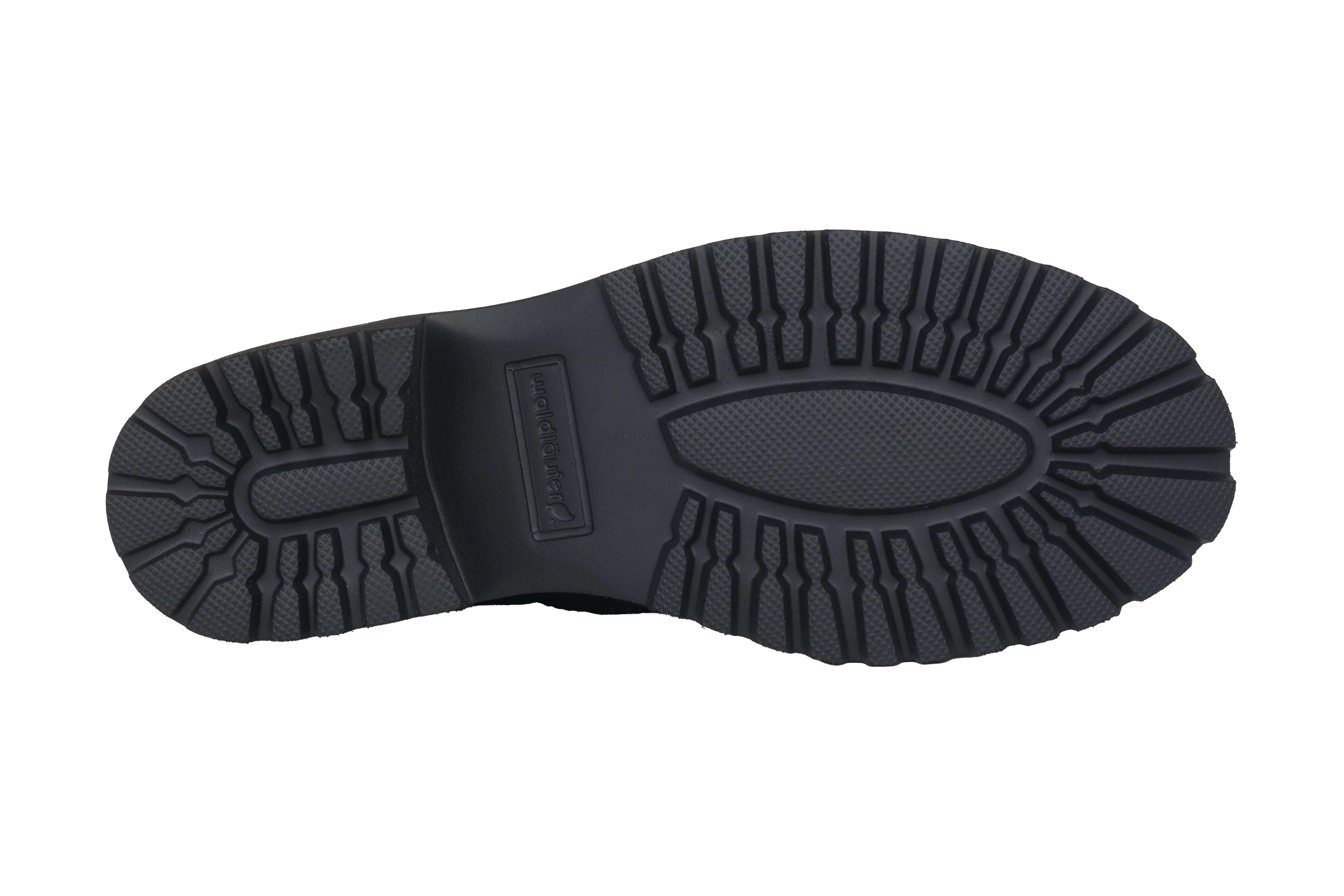 'H-Luise' dameslaars met brede pasvorm (H) - zwart