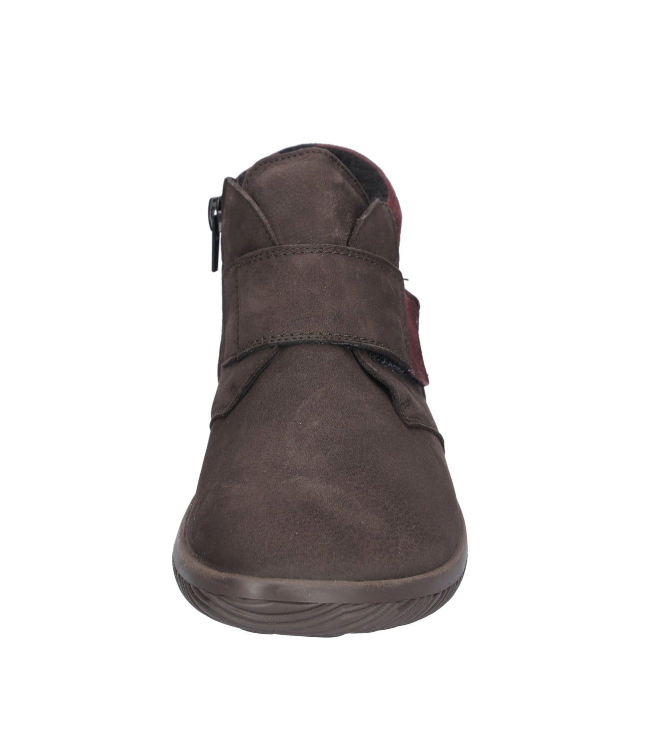 Bota feminina de corte largo (H) com zíper e renda 'H-Teresa' - verde