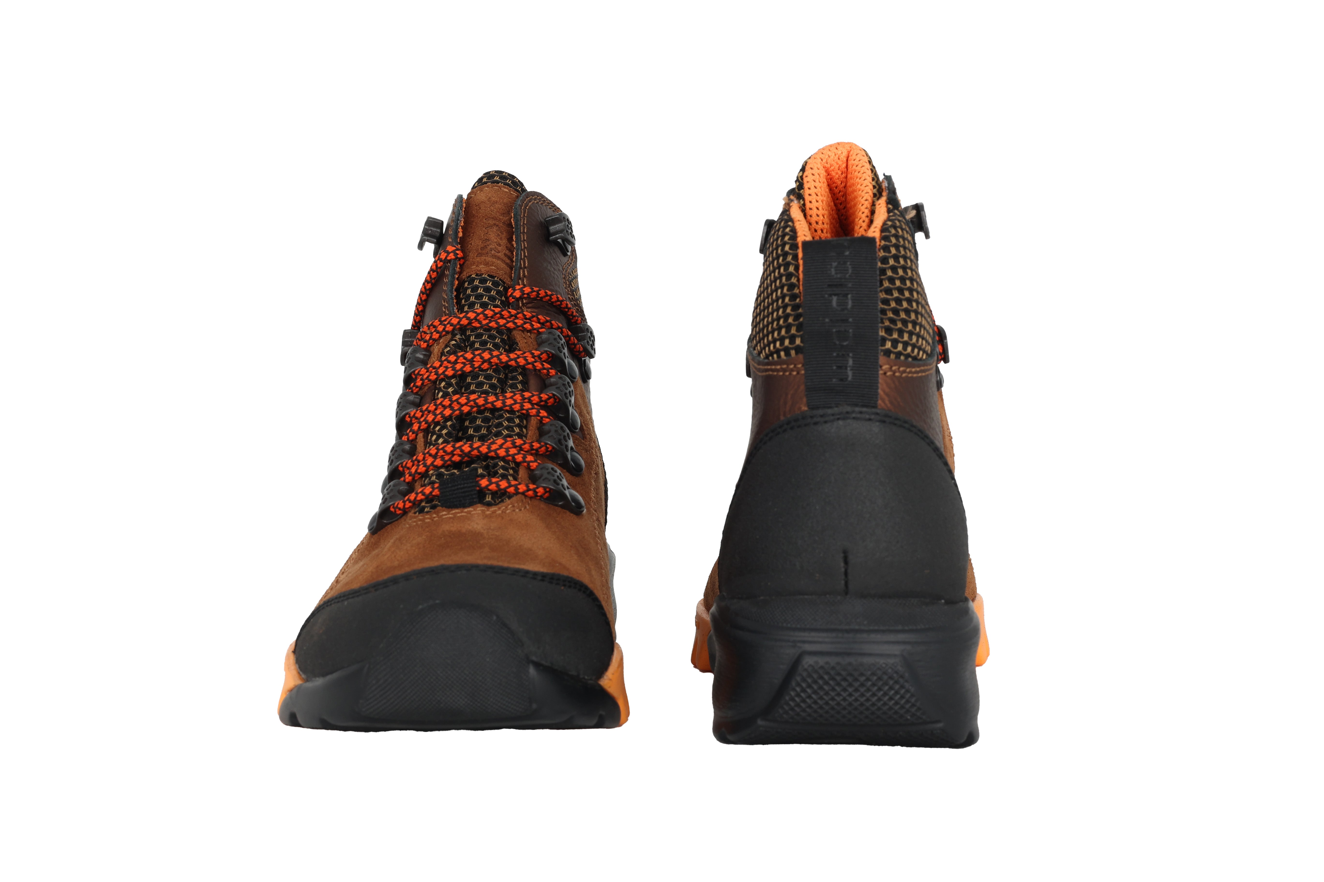 'H-Amiata' women's wide fit (H) walking waterproof boot - brown