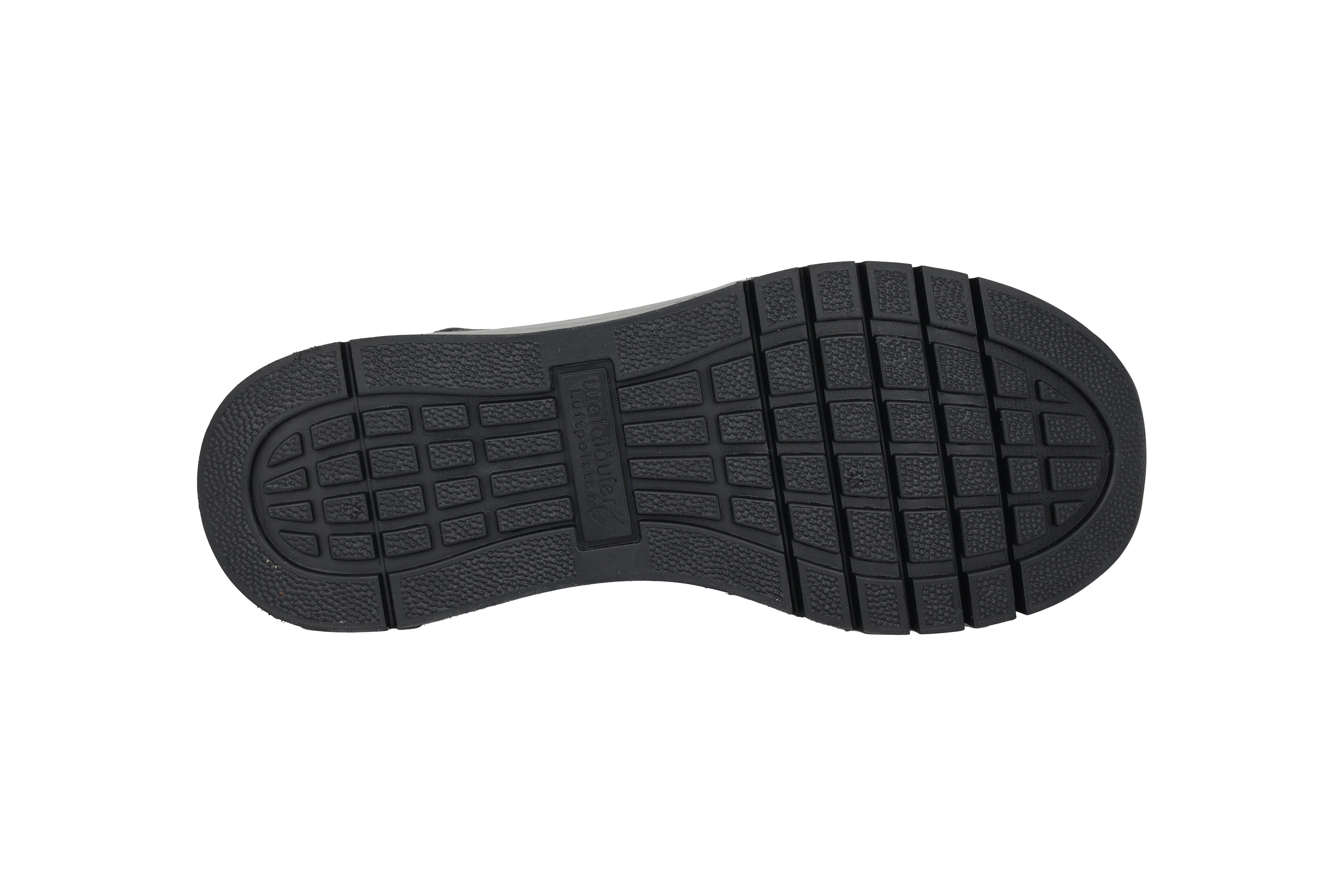 'H-April' women's wide fit (H) sneaker - black