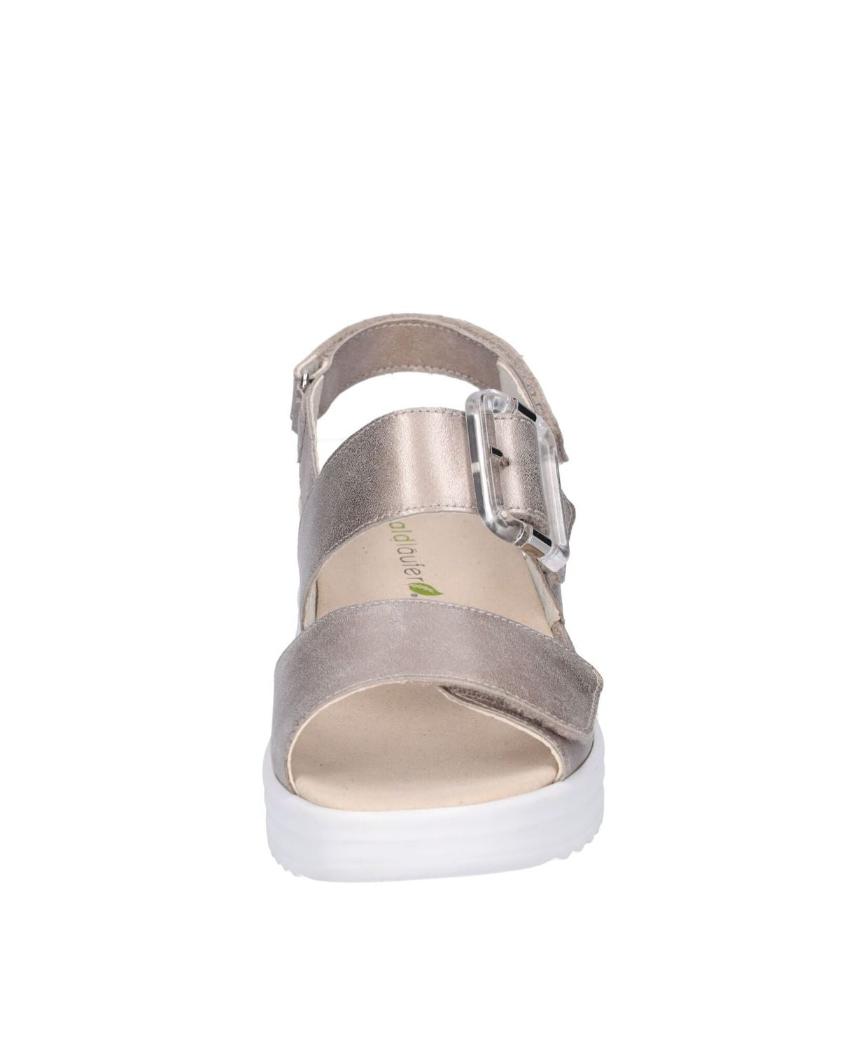 'H-Dina' women's wide fit (H) sandal - silver