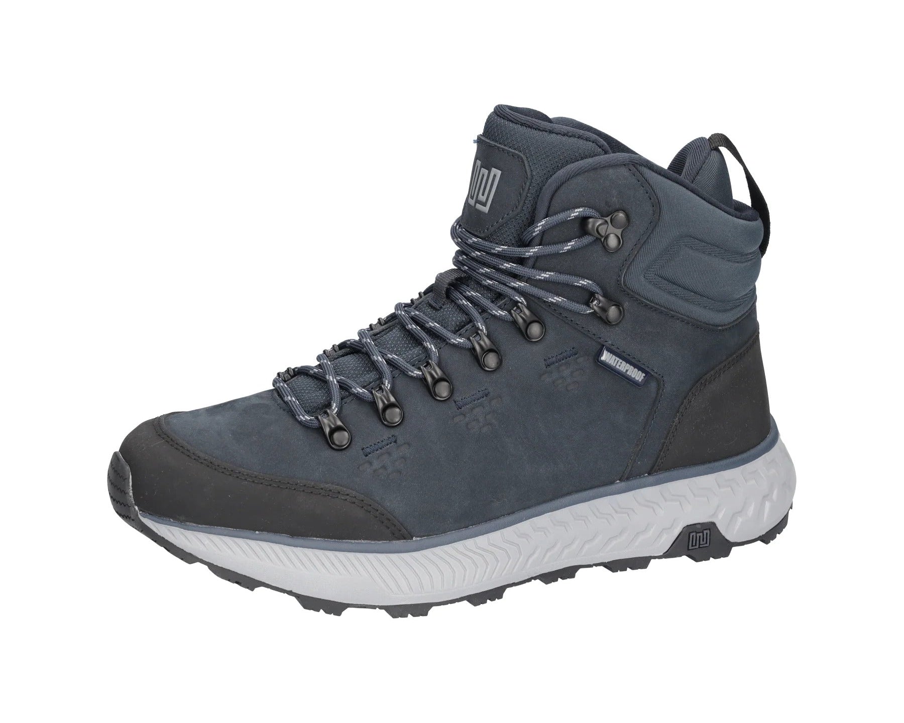 'H-Michi' men's wide fit (H) ankle boot - blue