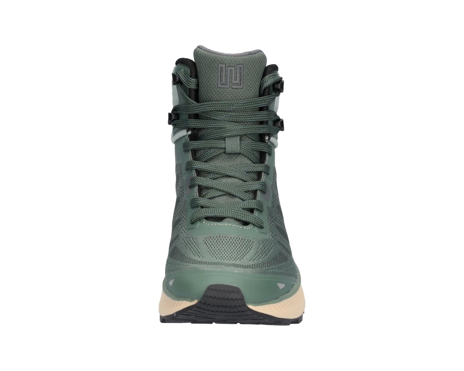 Stivaletto con cerniera e pizzo da donna "H-Teresa" a vestibilità ampia (H) - verde