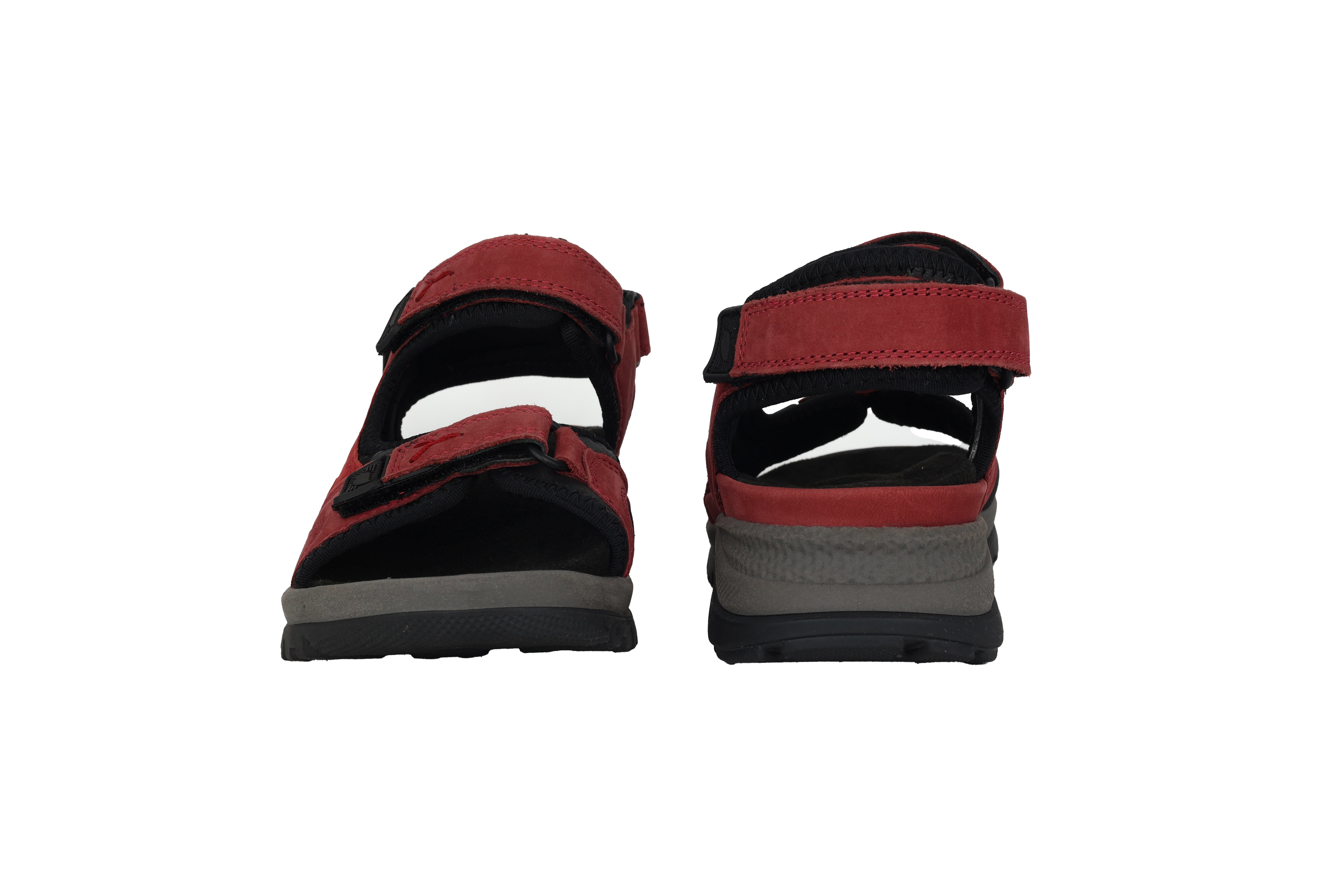 Damessandaal 'H-Sora' met brede pasvorm (H) - rood