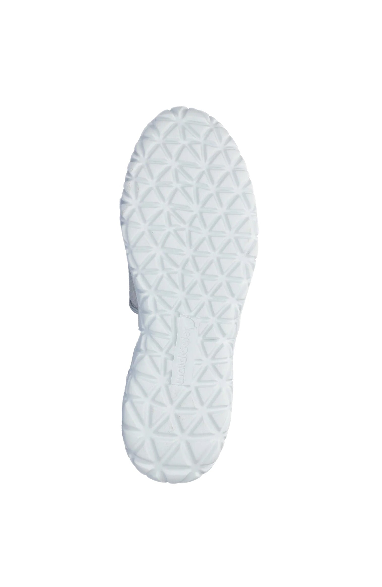 Zapato de mujer con tira ancha (H) 'Havy' - Blanco