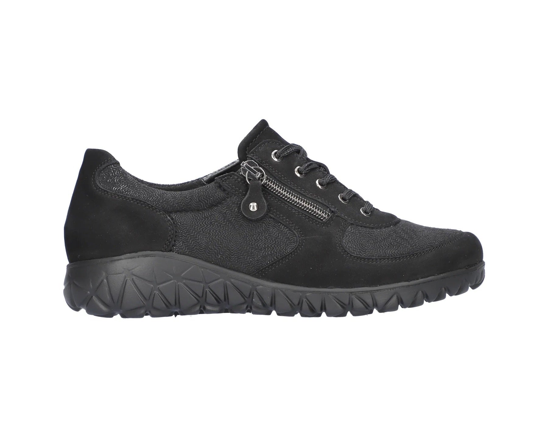 'H-Freya' damesneakers med bred pasform (H) - Grøn