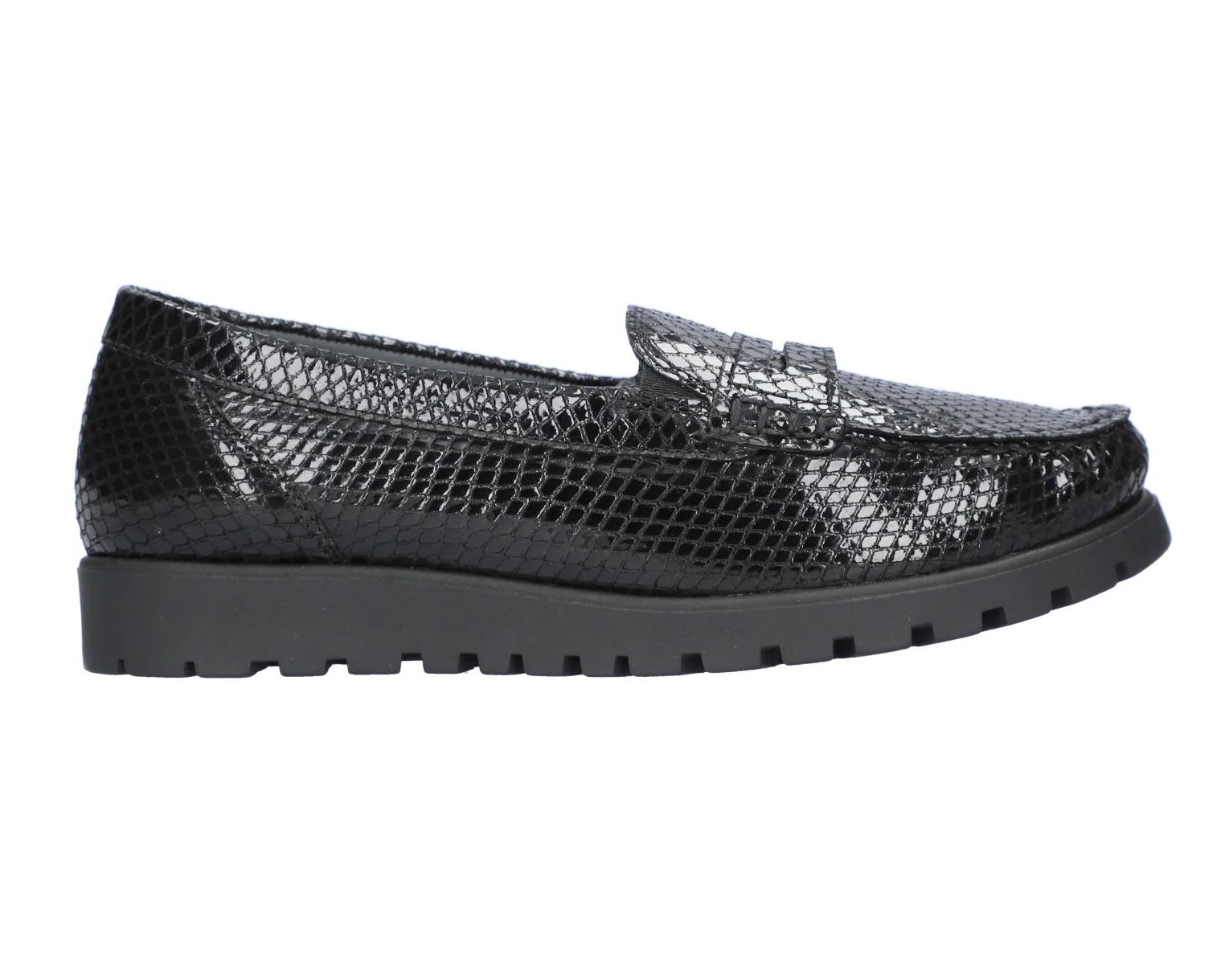 Damen-Loafer „H-Bruni“ mit weiter Passform (H) – Blau