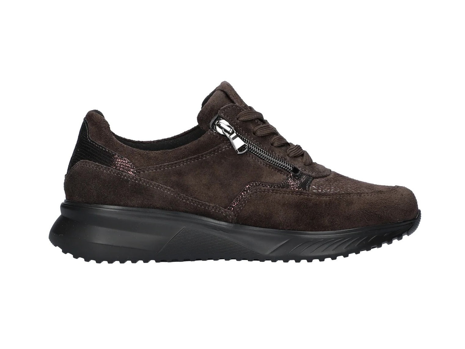 'K-Janka' women's very wide fit (K) sneakers - brown