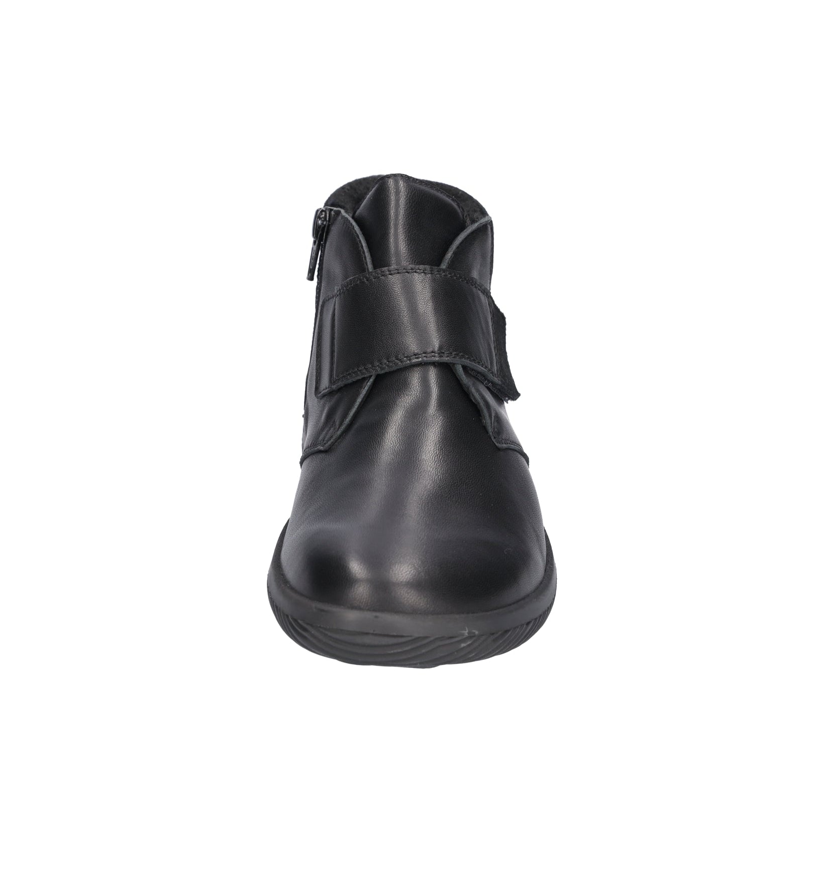 Bota feminina de corte largo (H) com zíper e renda 'H-Teresa' - verde