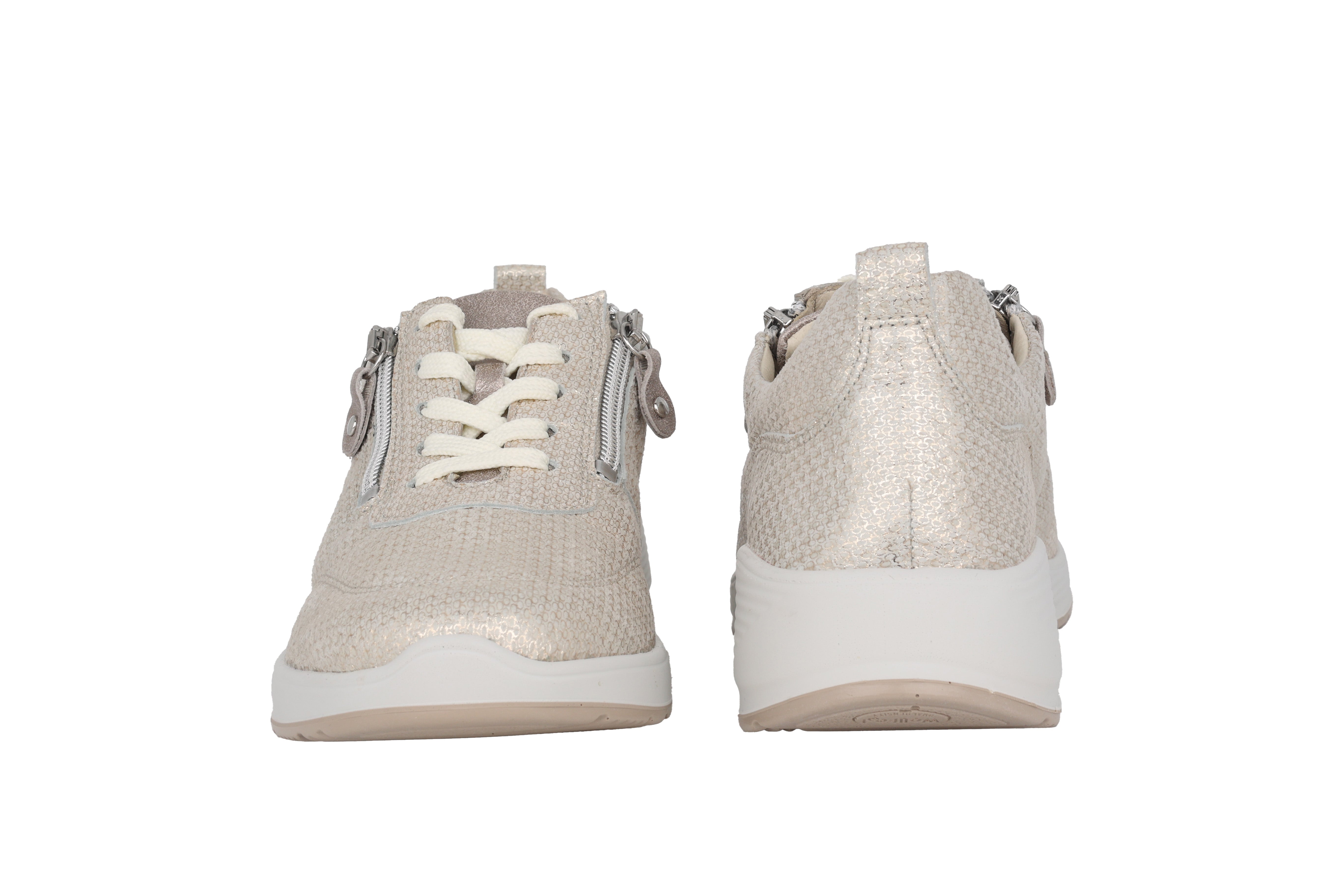 Damen-Sneaker 'Kalea' mit sehr weiter Passform (K) – Silber