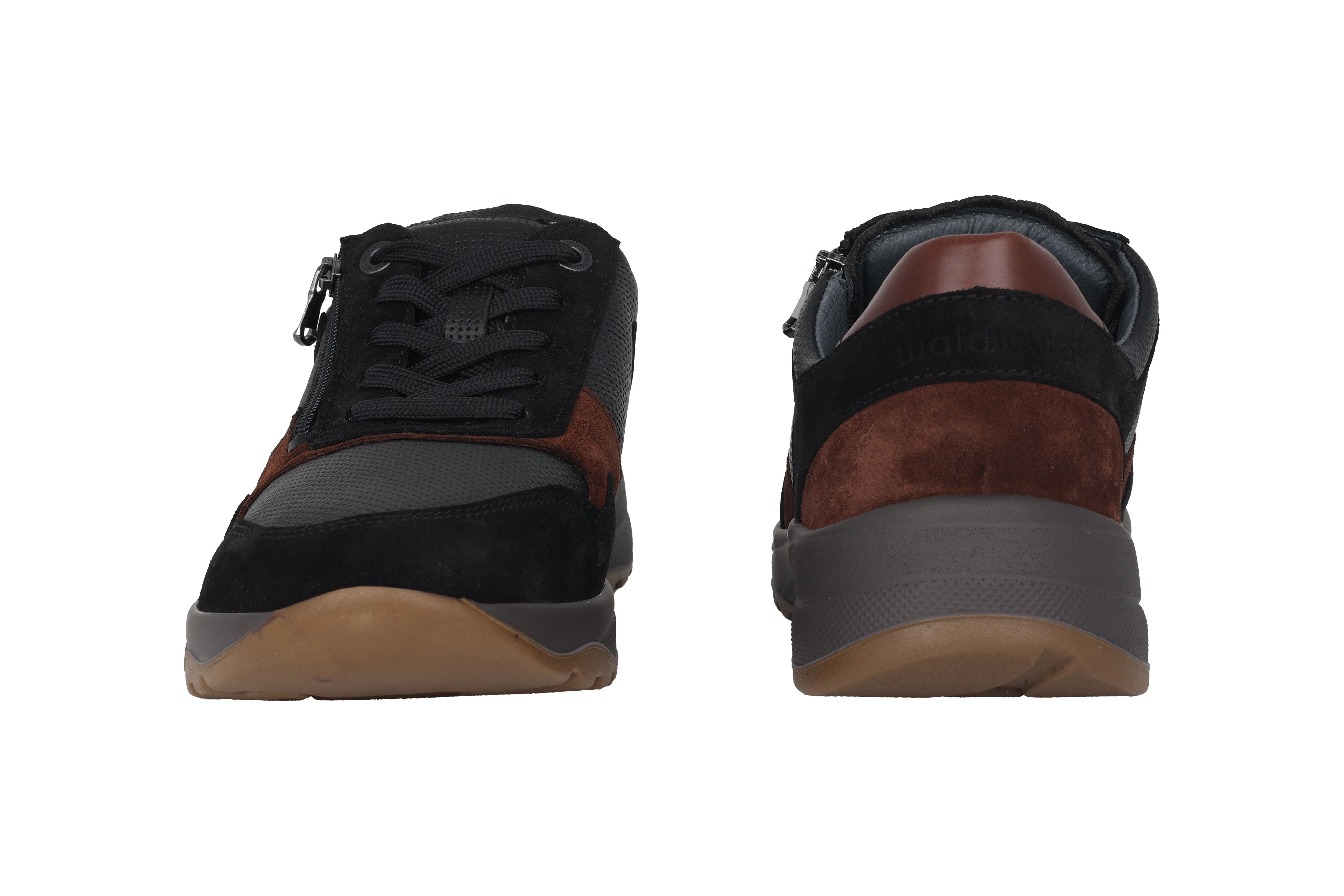 'K-John' men's very wide fit (K) sneaker - Black