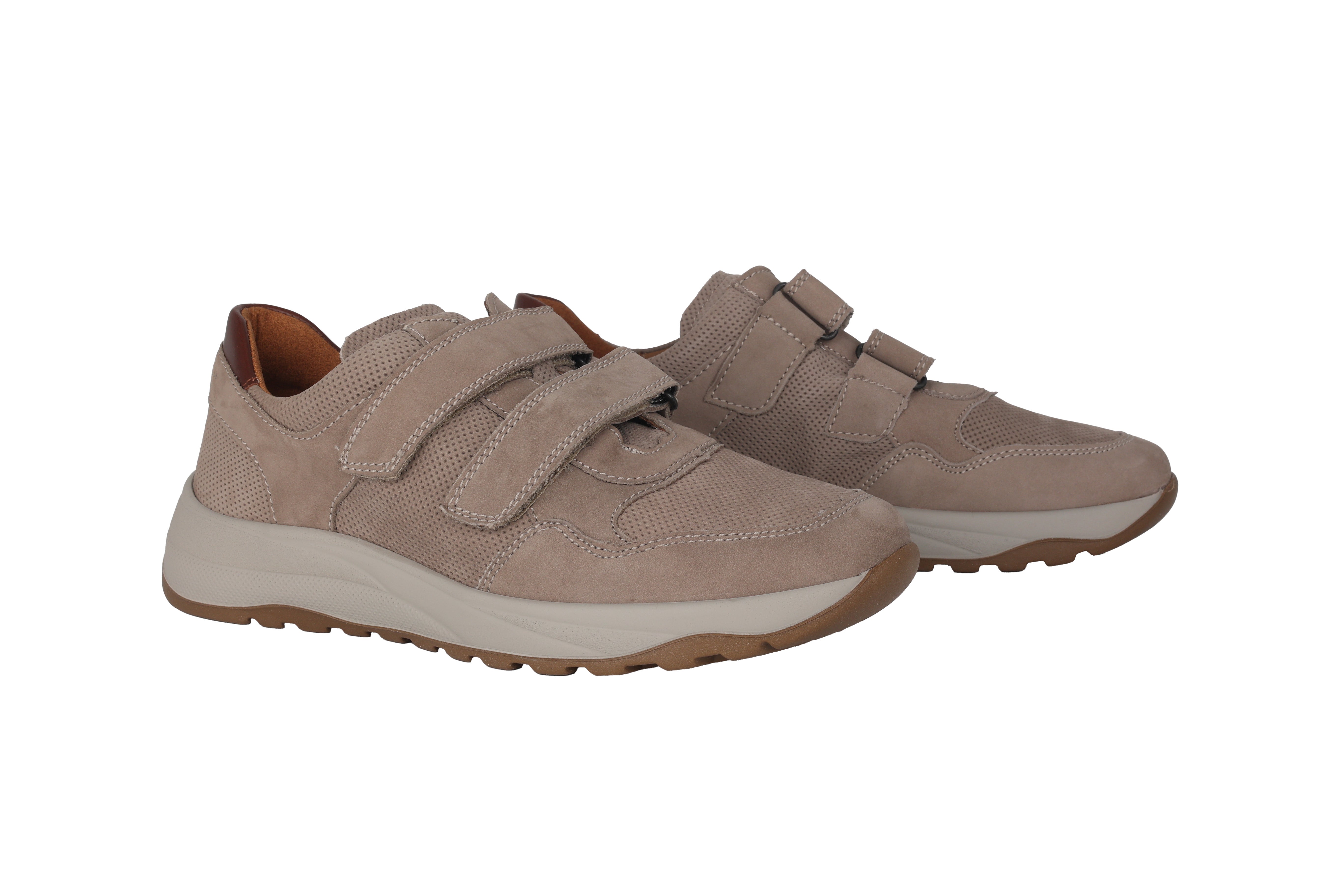 'K-John' men's VERY WIDE fit (K) sneaker - Beige