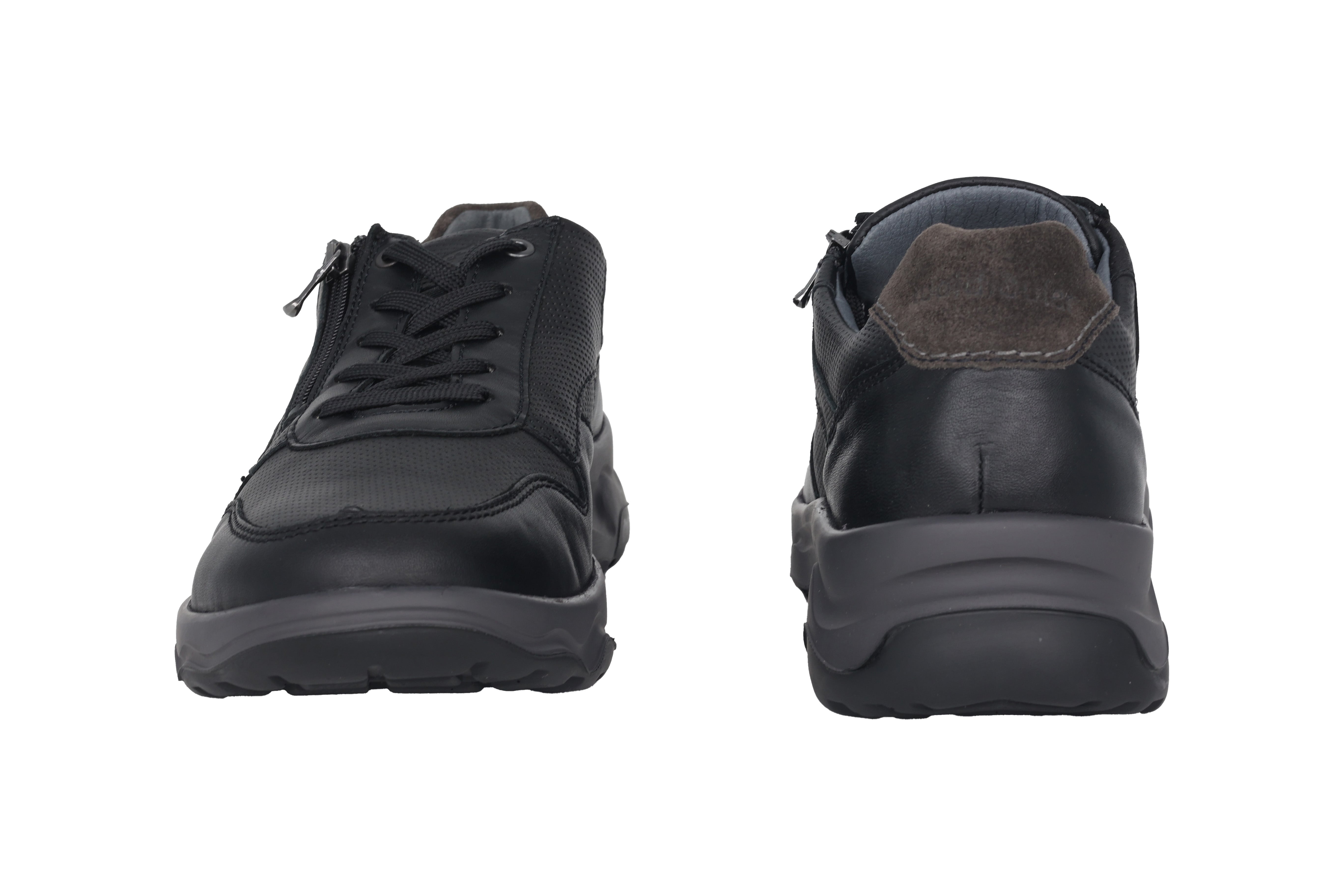 'H-Max' men's wide fit (H) sneaker - Black