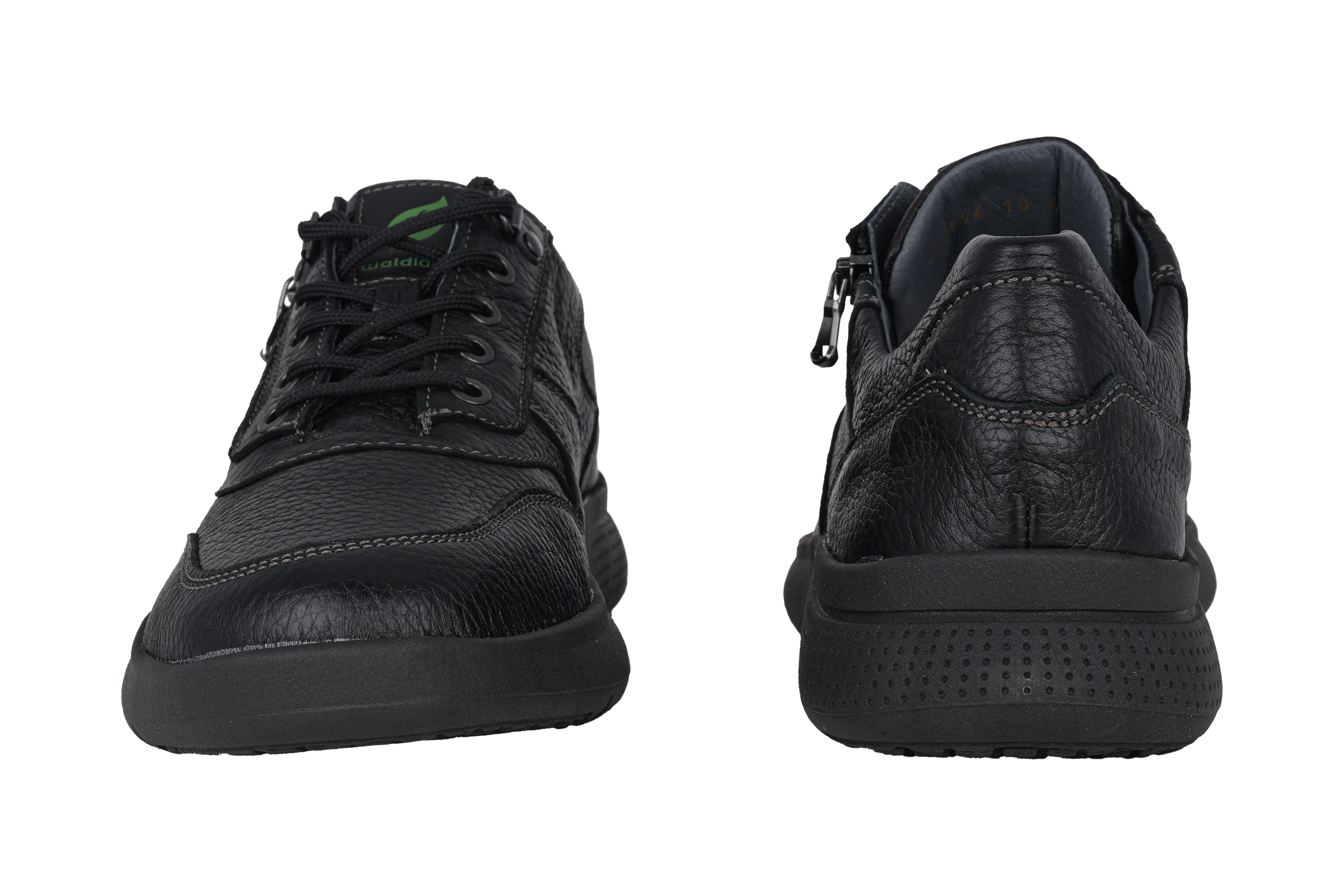 'Heiko' men's wide fit (H) sneaker - black