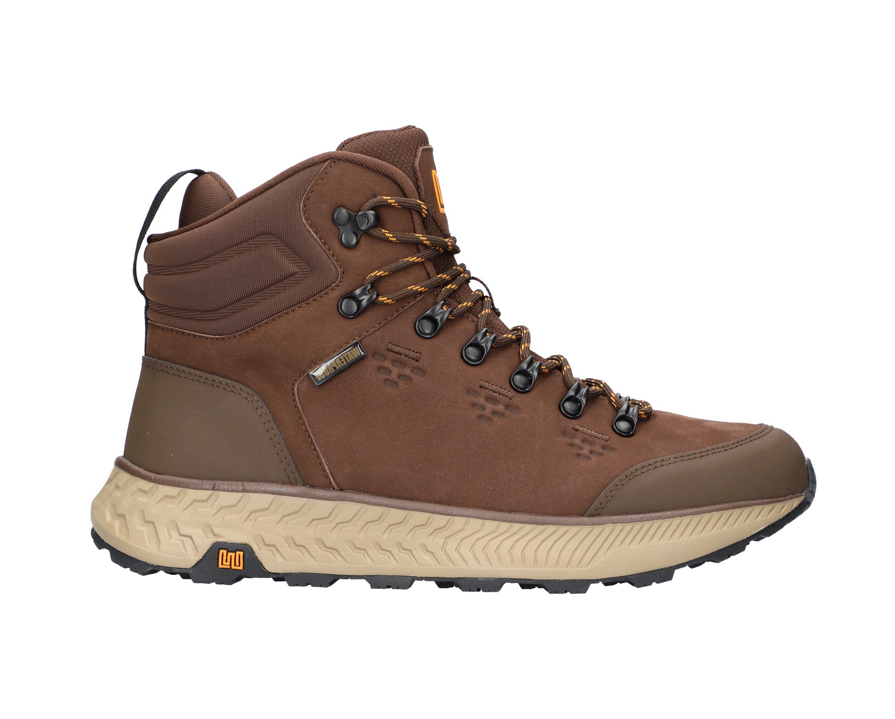 Bottine large (H) pour hommes 'H-Michi' - marron