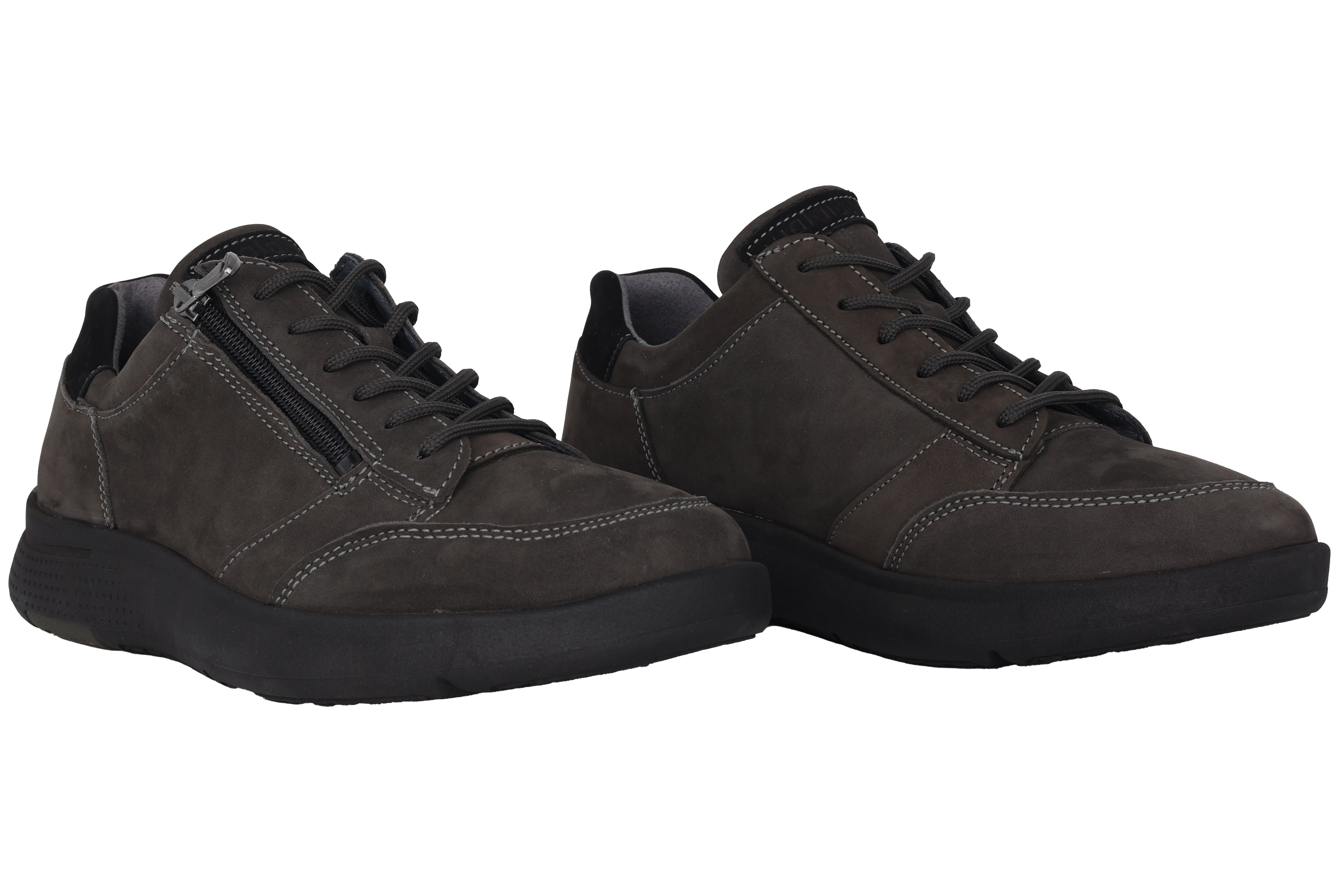 'Heiko' men's wide fit (H) sneaker - grey