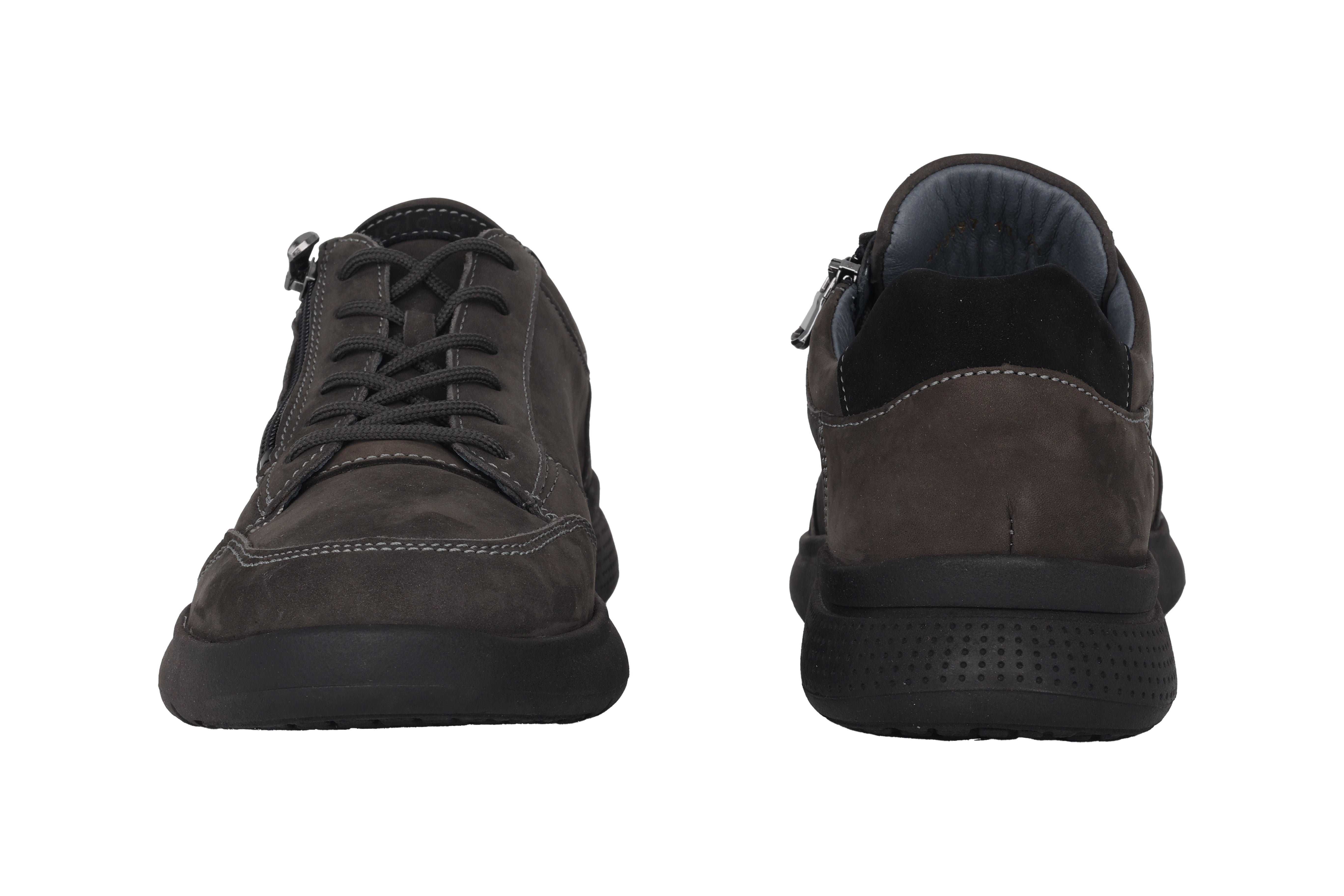 'Heiko' men's wide fit (H) sneaker - grey