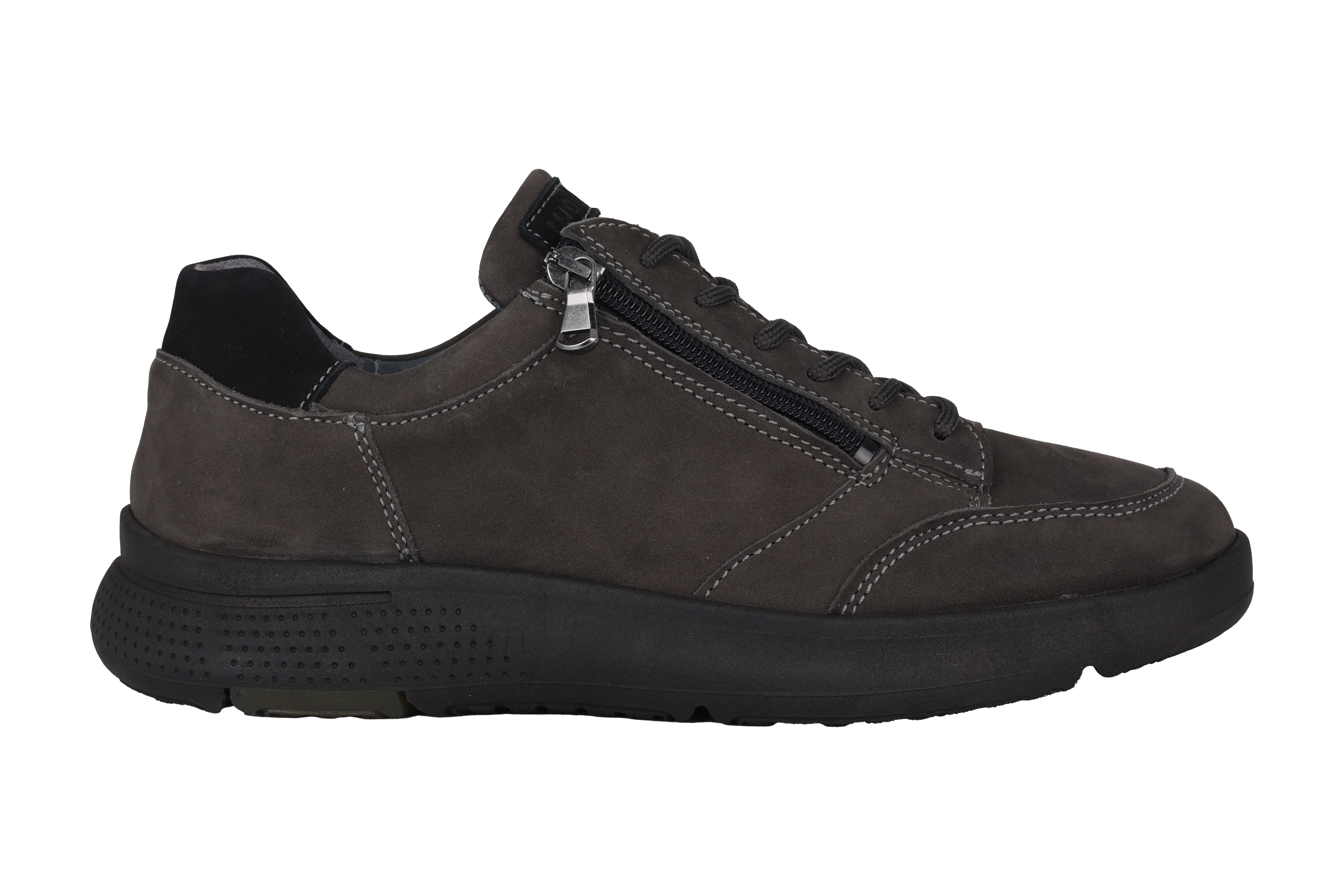 'Heiko' men's wide fit (H) sneaker - grey