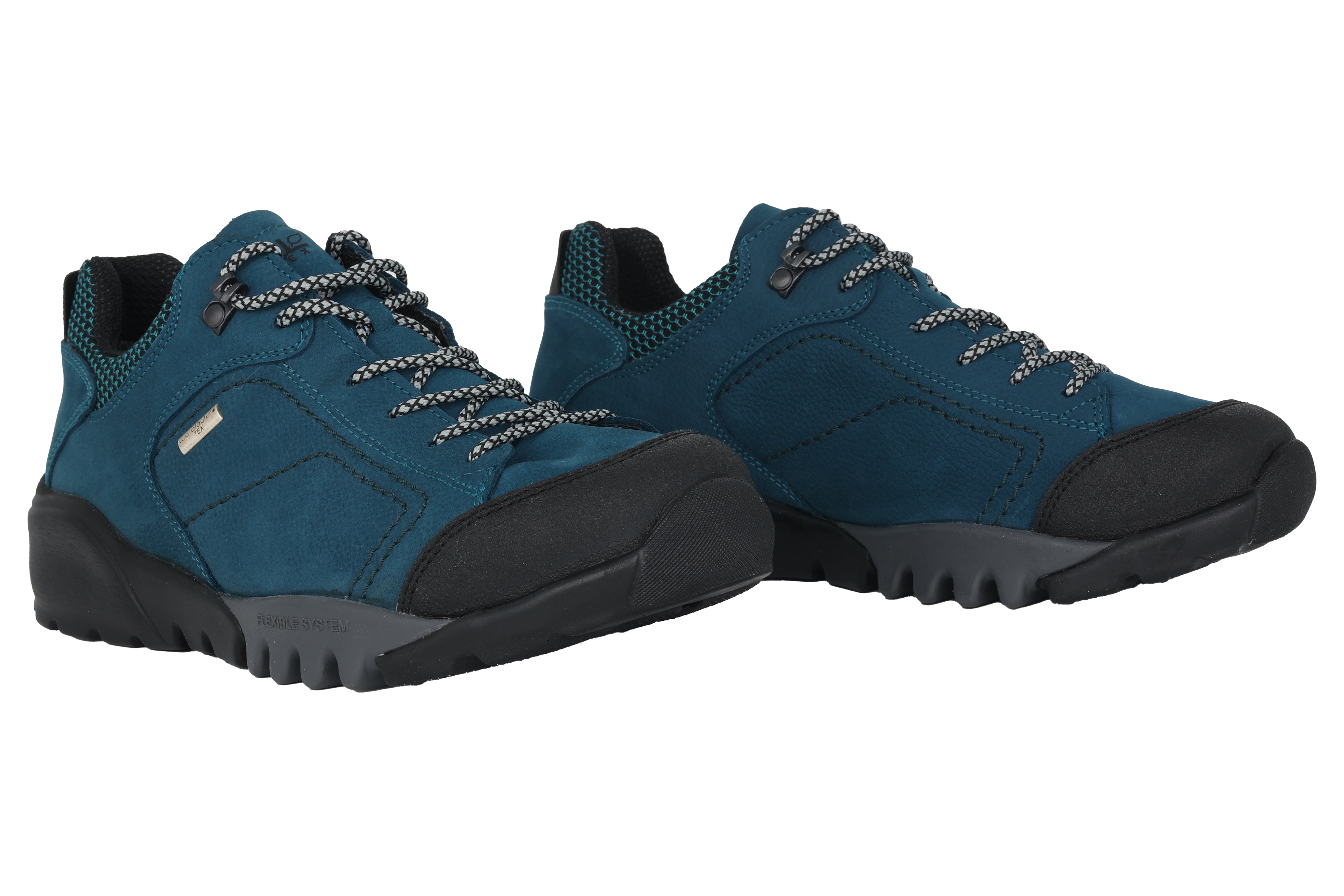 'H-Fritz' men's wide fit (H) waterproof lace-up shoes - Blue