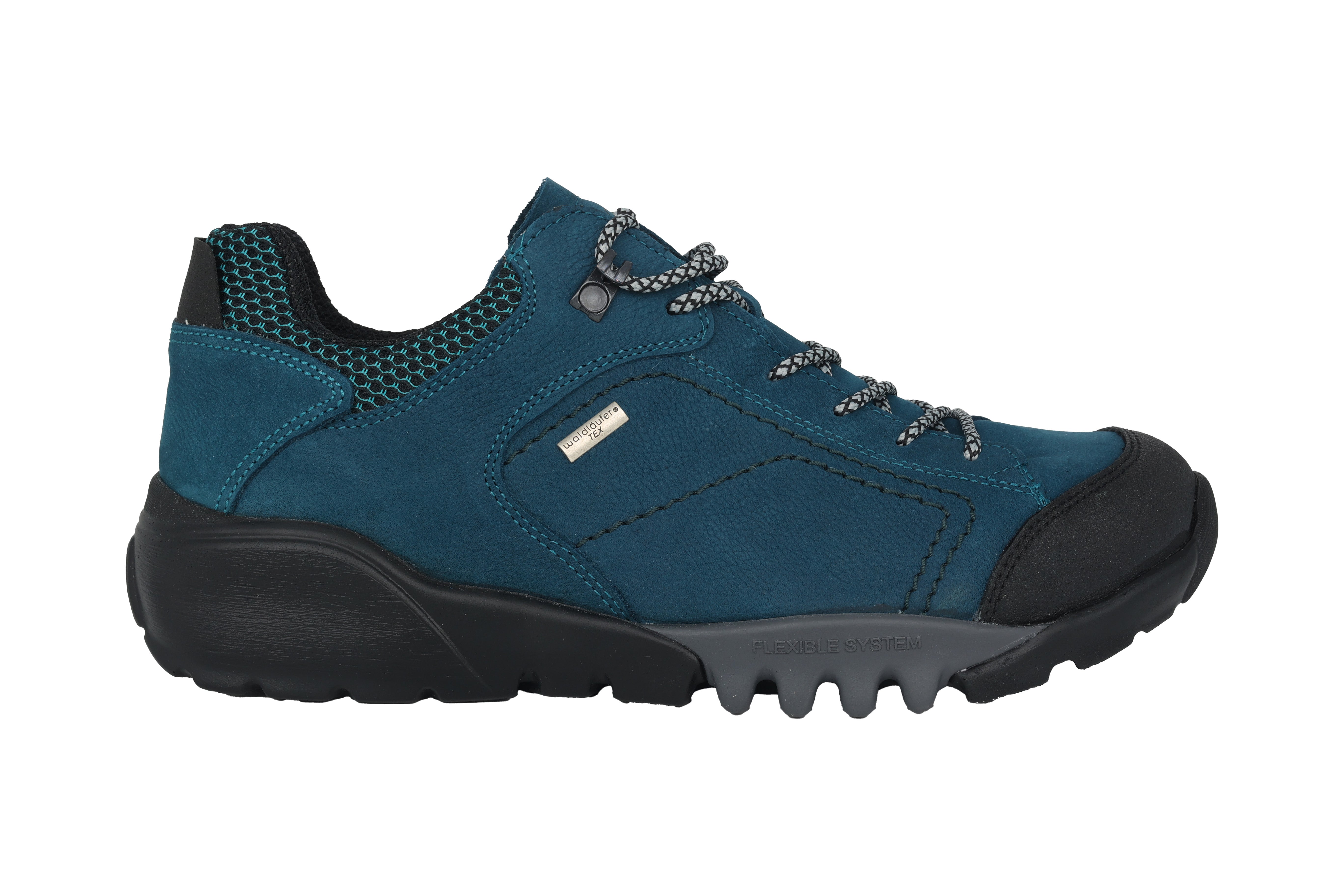 'H-Fritz' men's wide fit (H) waterproof lace-up shoes - Blue