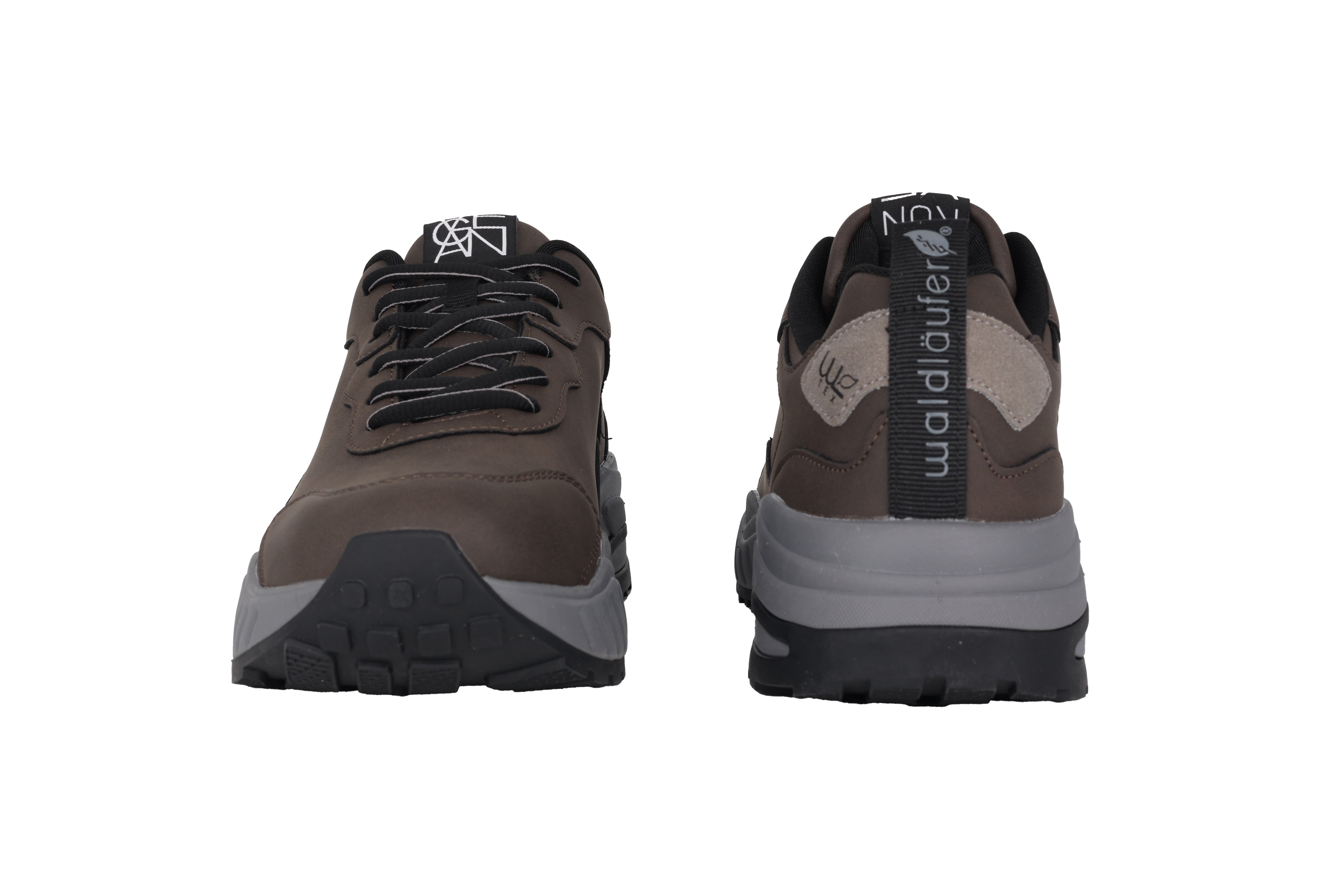 'H Pero' men's wide fit (H) running walking sneaker - Grey