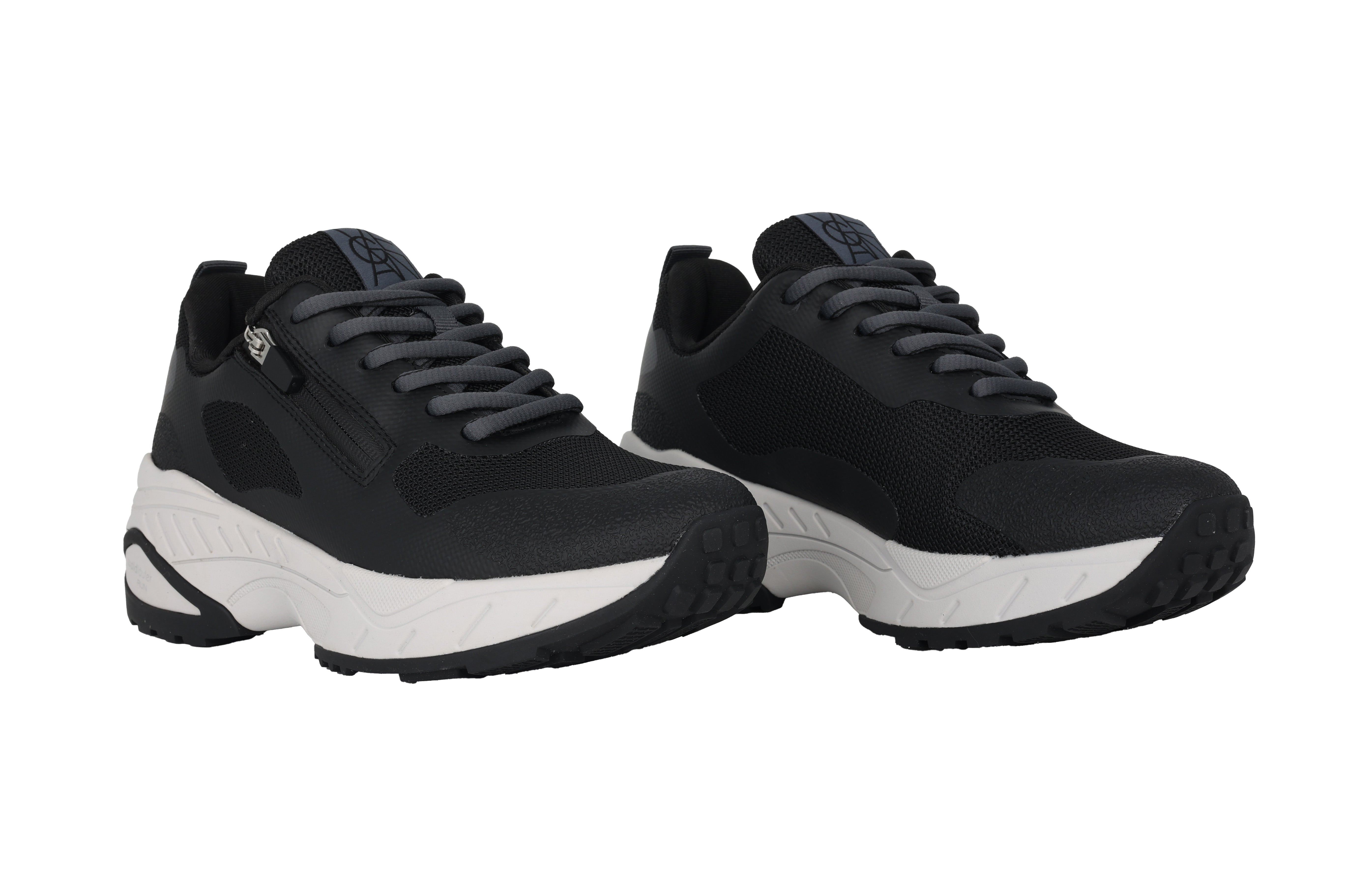 Weit geschnittener (H) Walking-Laufsneaker „H Pepper“ für Damen – Schwarz