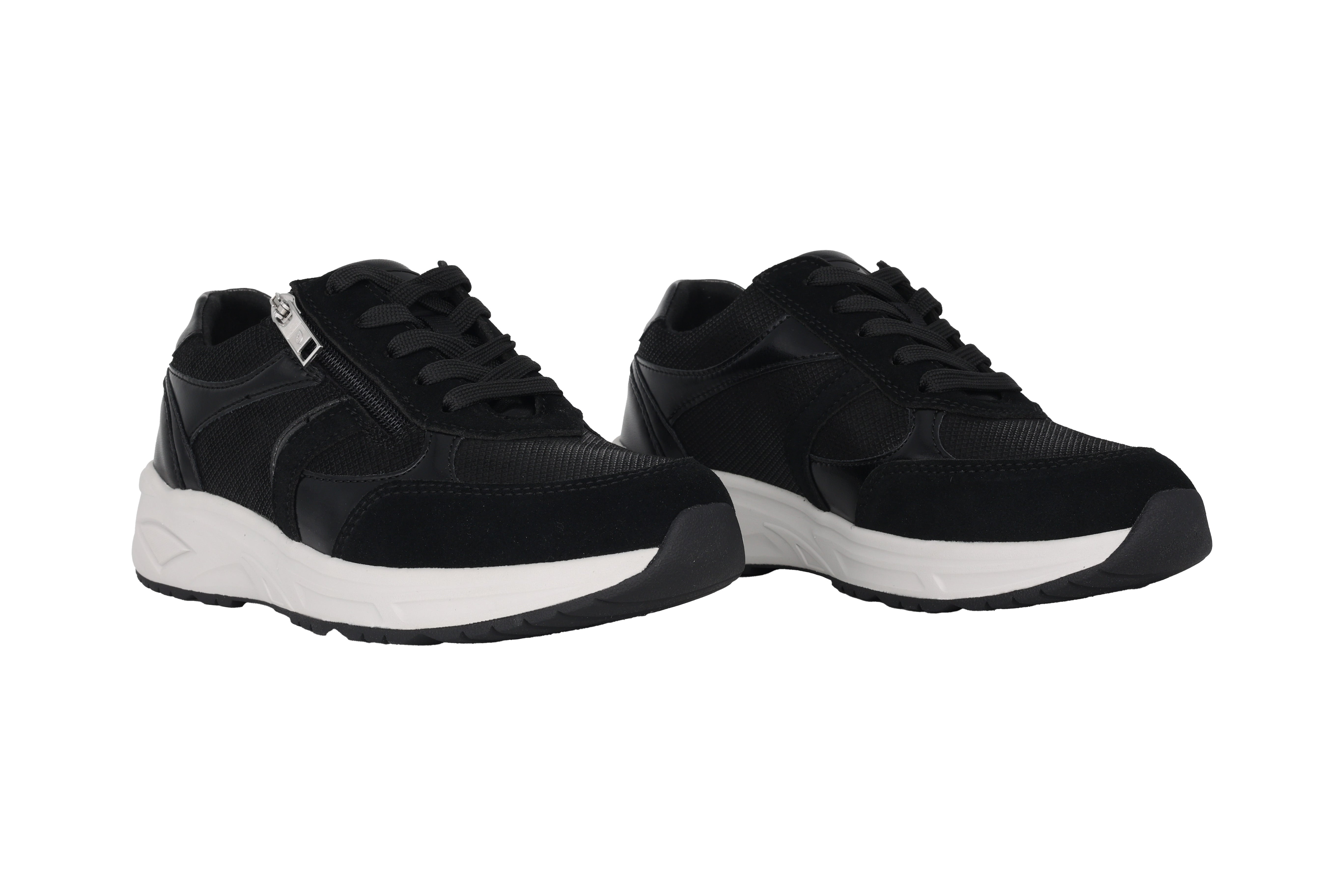 Zapatillas deportivas para mujer 'H-Jill' de corte ancho (H) - negro