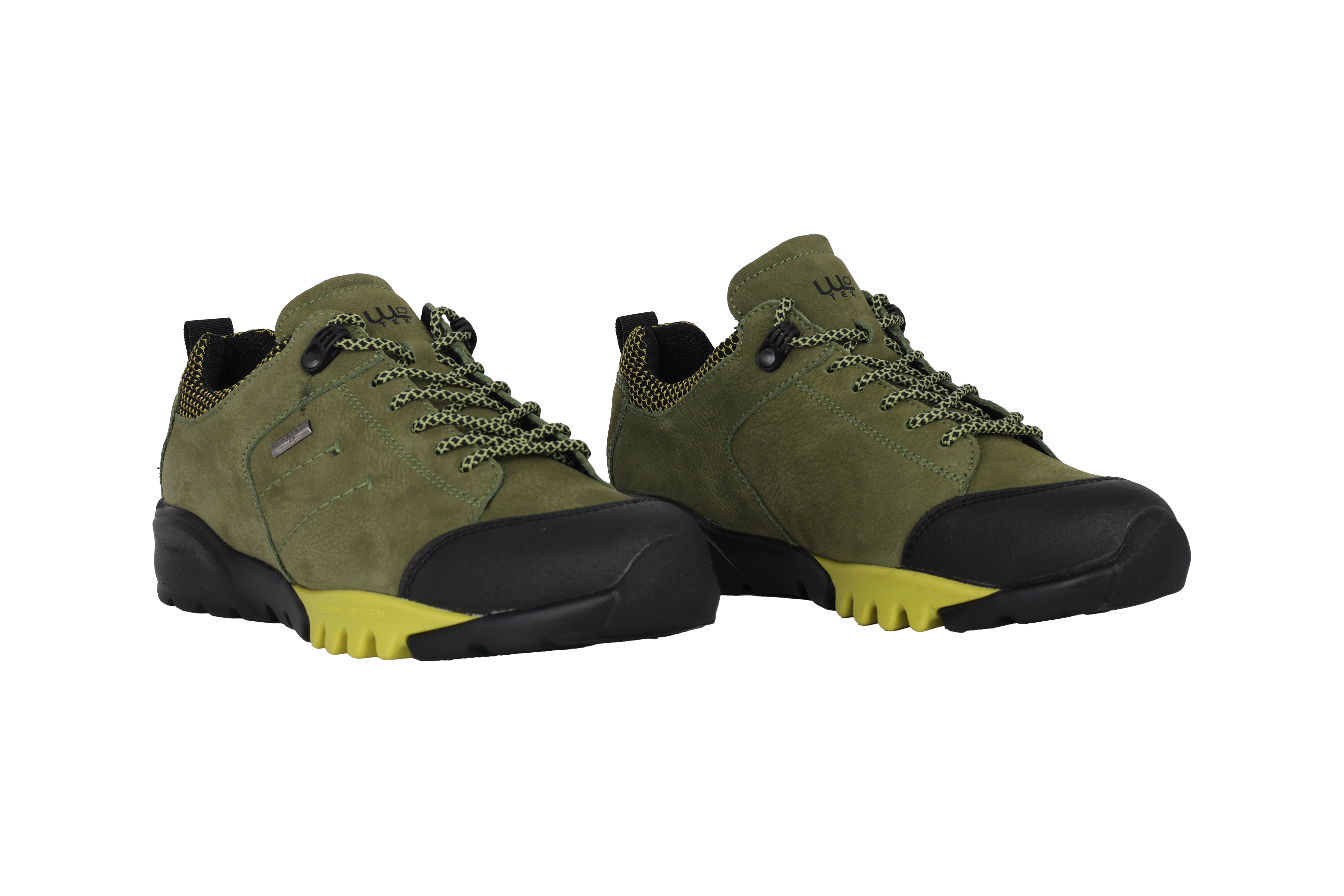 Wasserdichter Wandersneaker „H-Amiata“ für Damen mit weiter Passform (H) – Grün