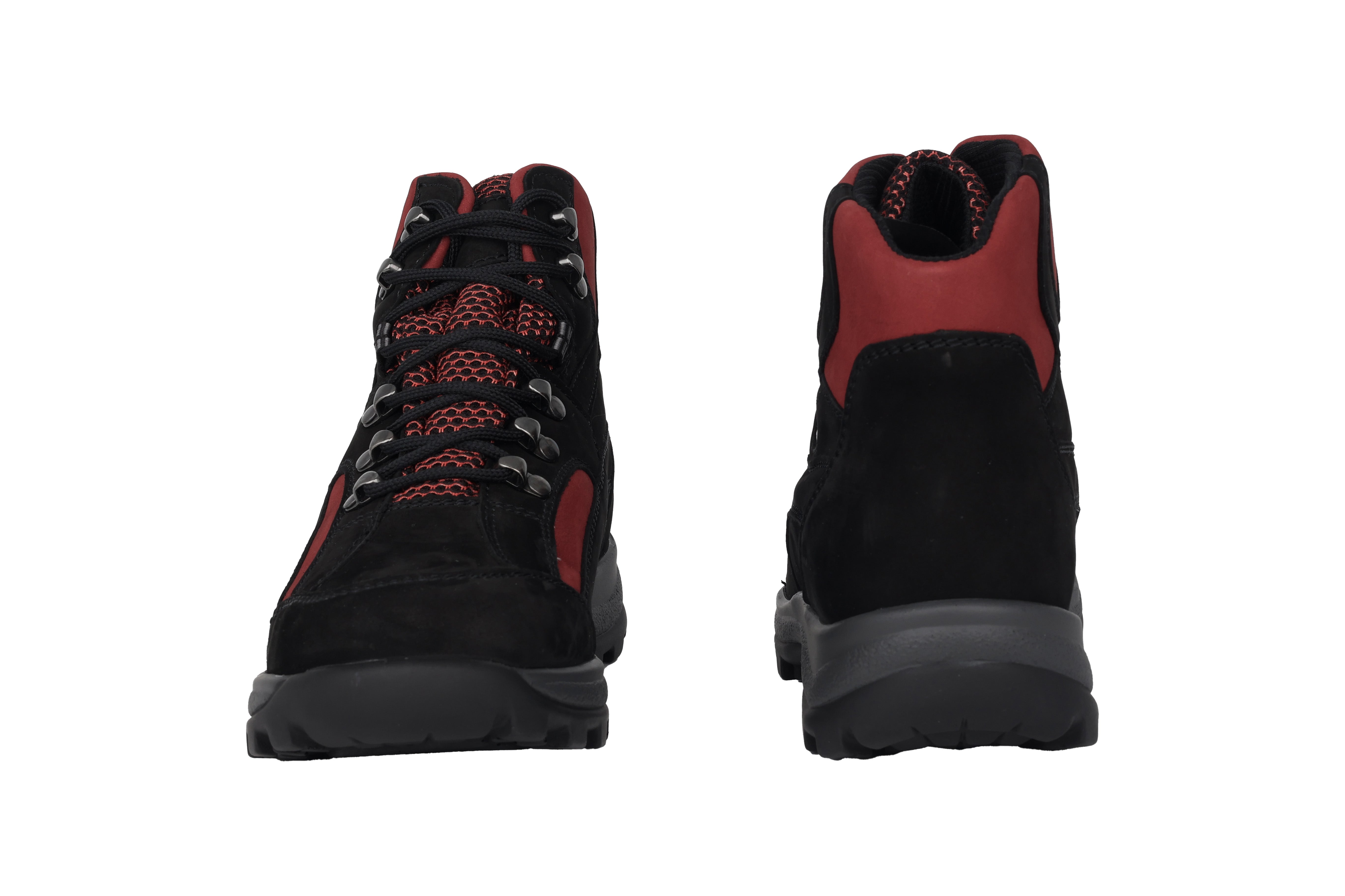 Wasserdichte Damenstiefelette „Holly“ mit weiter Passform (H) – Schwarz