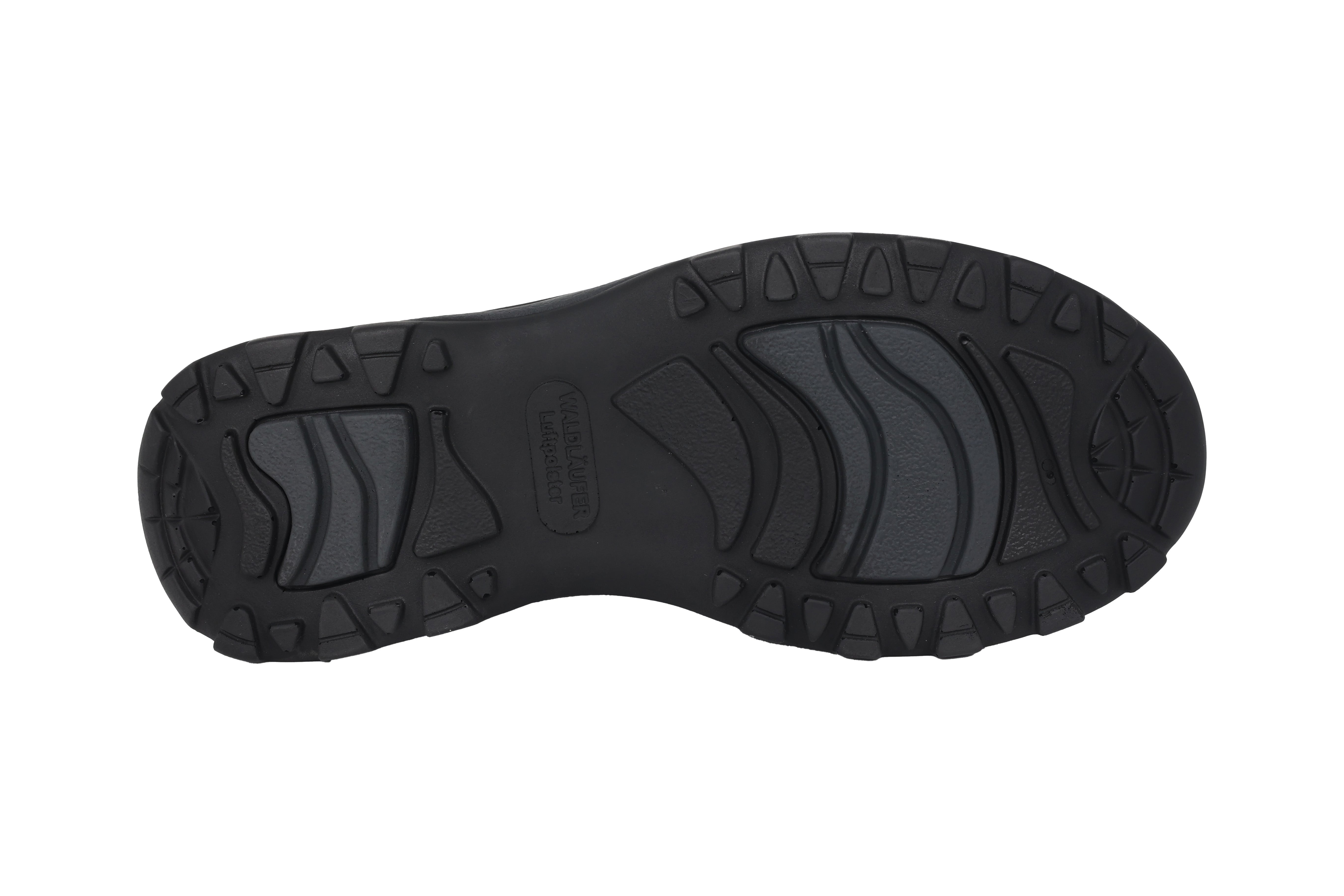 Wasserdichte Damenstiefelette „Holly“ mit weiter Passform (H) – Schwarz