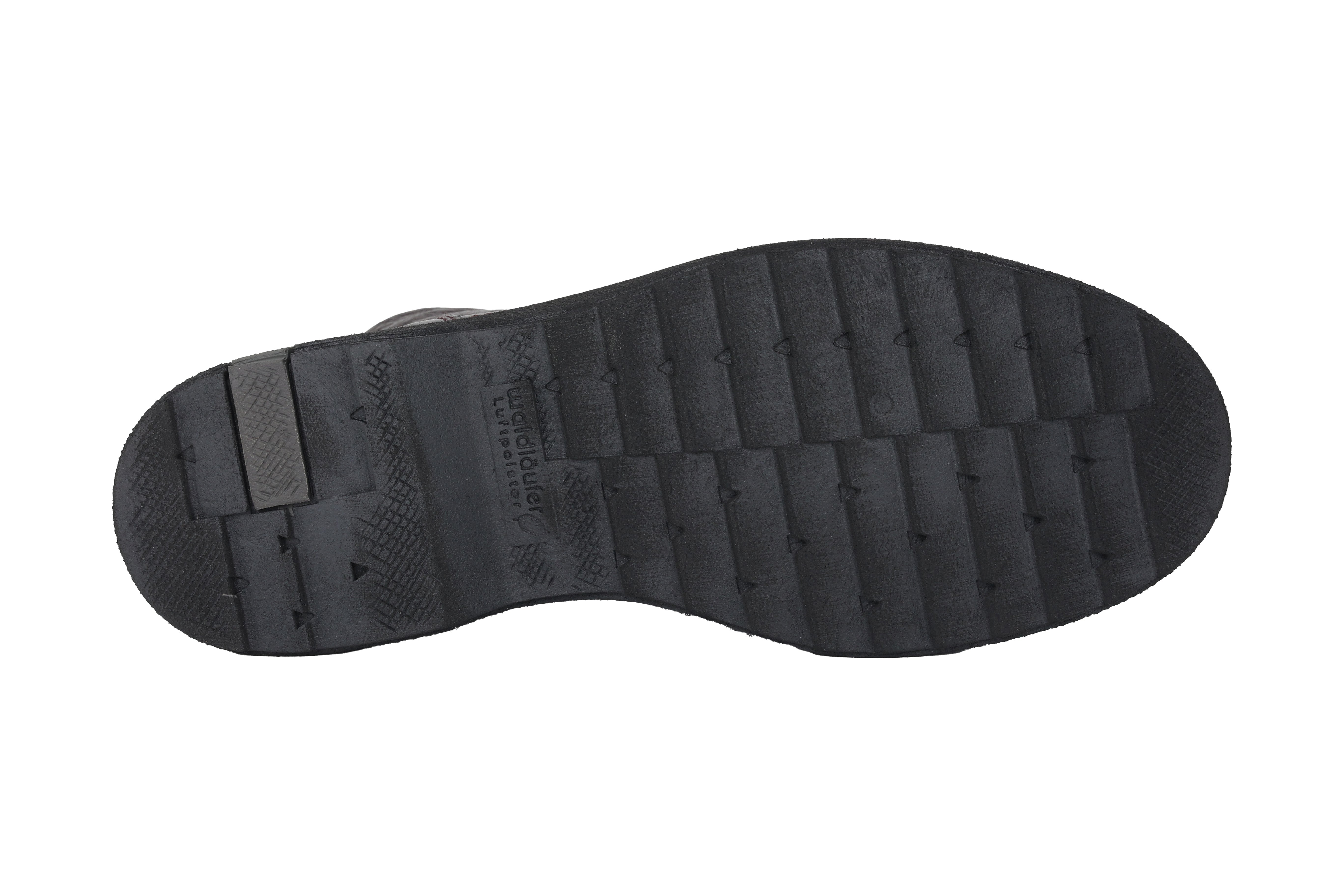 'Kitomi' dameslaars met zeer brede pasvorm (K) met veterrits - paars